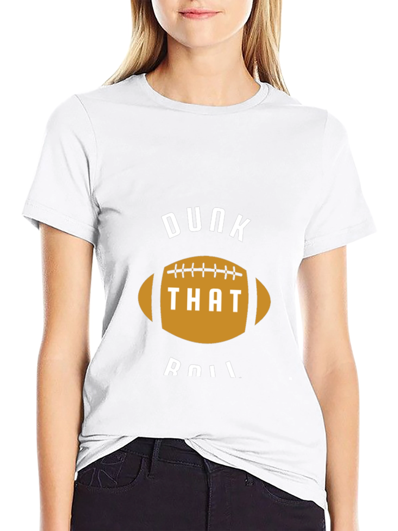 Dunk That Roll Football T-Shirt
