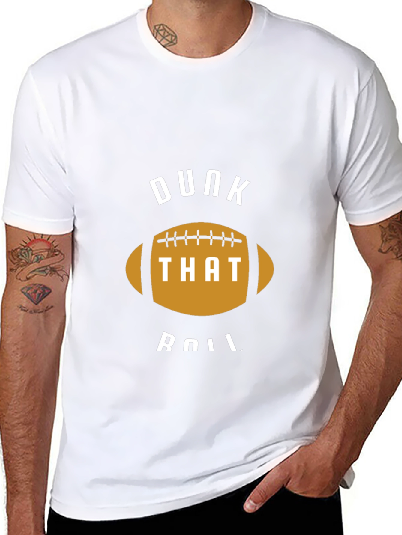 Dunk That Roll Football T-Shirt