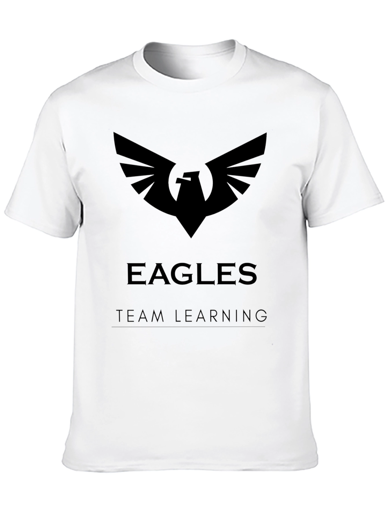 Eagles Team Learning Black T-Shirt