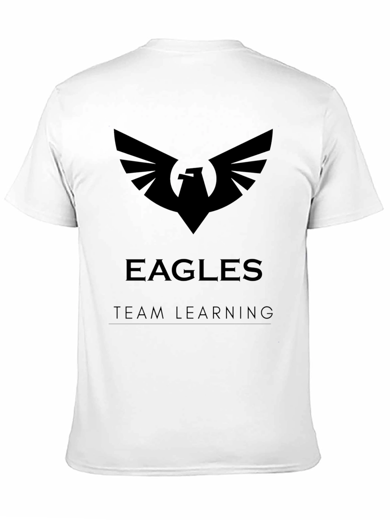 Eagles Team Learning Black T-Shirt
