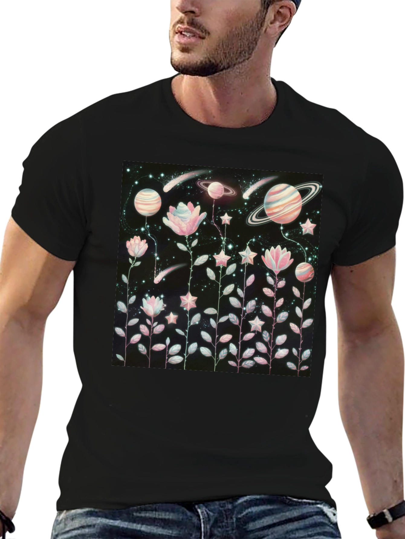 Cosmic Floral T-Shirt