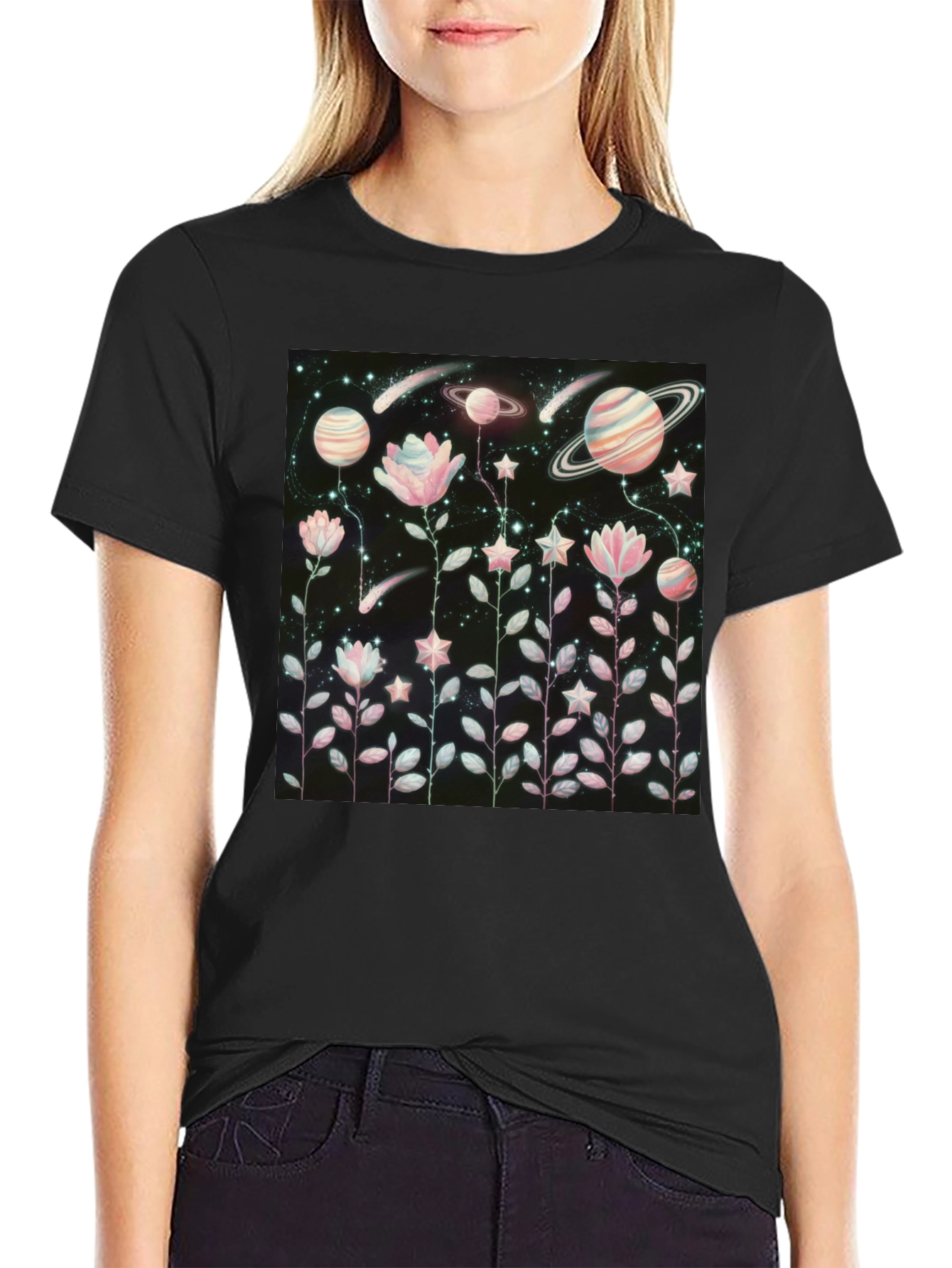 Cosmic Floral T-Shirt