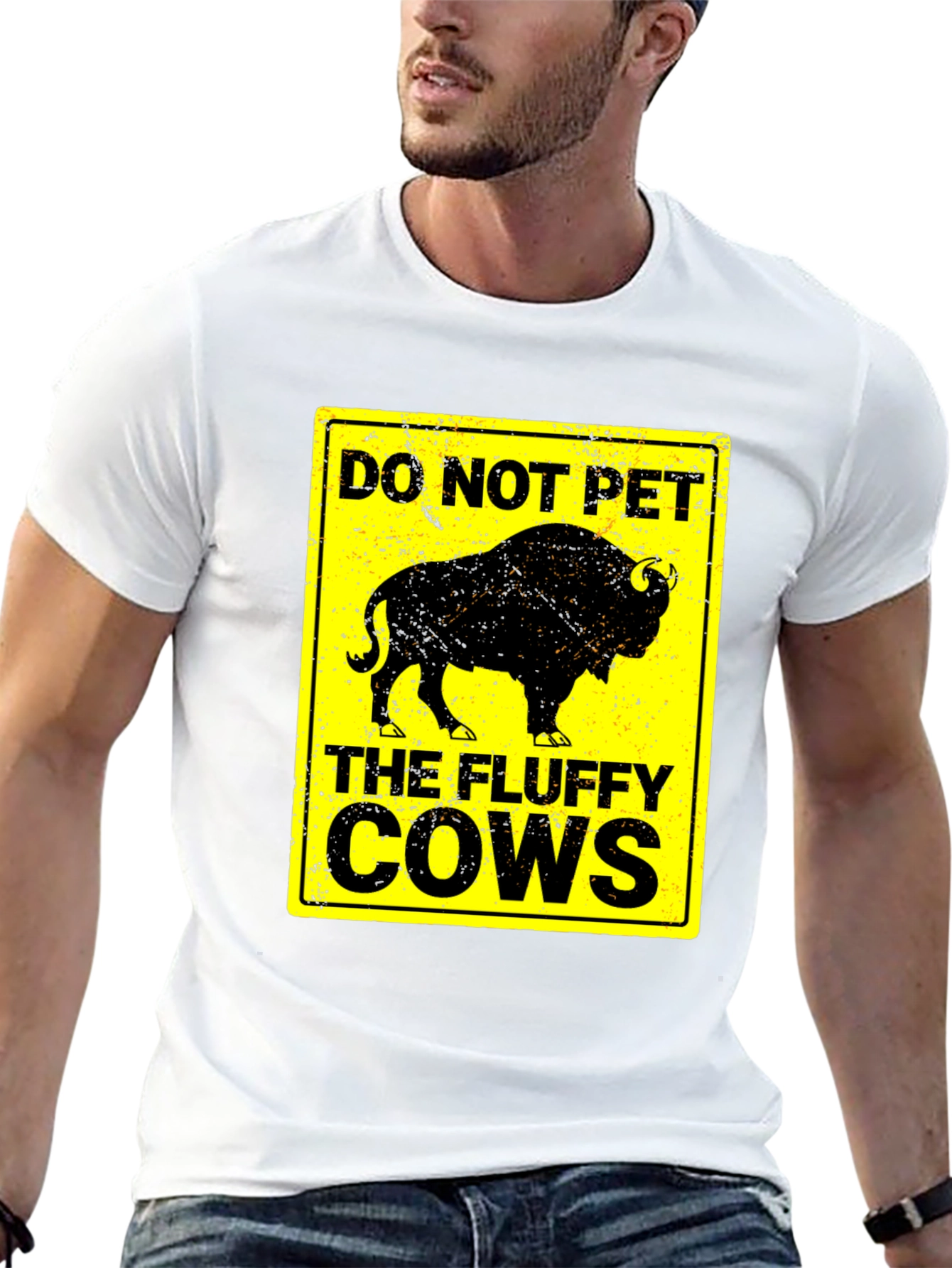 Do Not Pet the Fluffy Cows T-Shirt