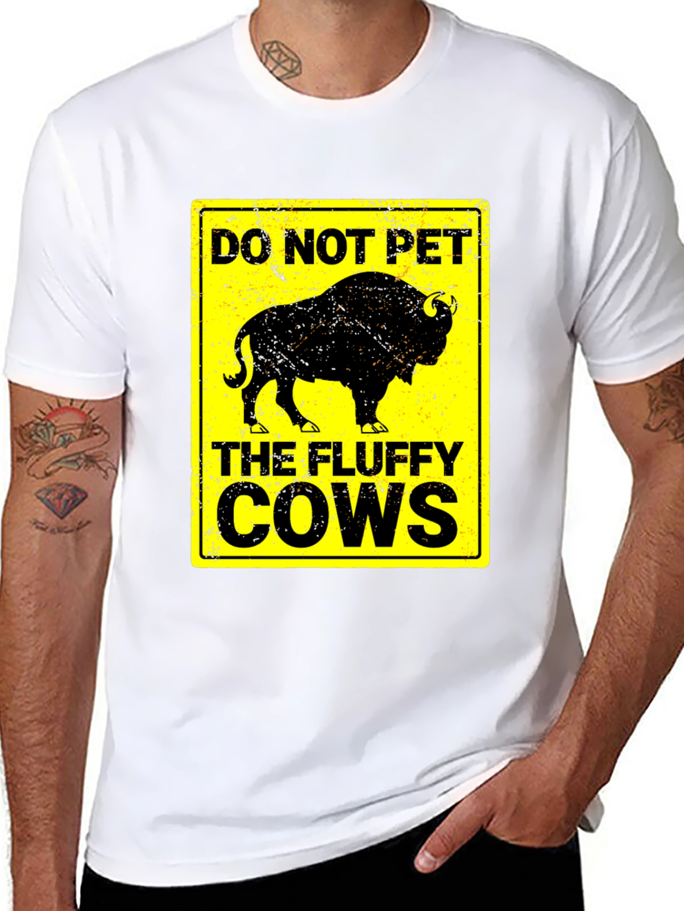 Do Not Pet the Fluffy Cows T-Shirt