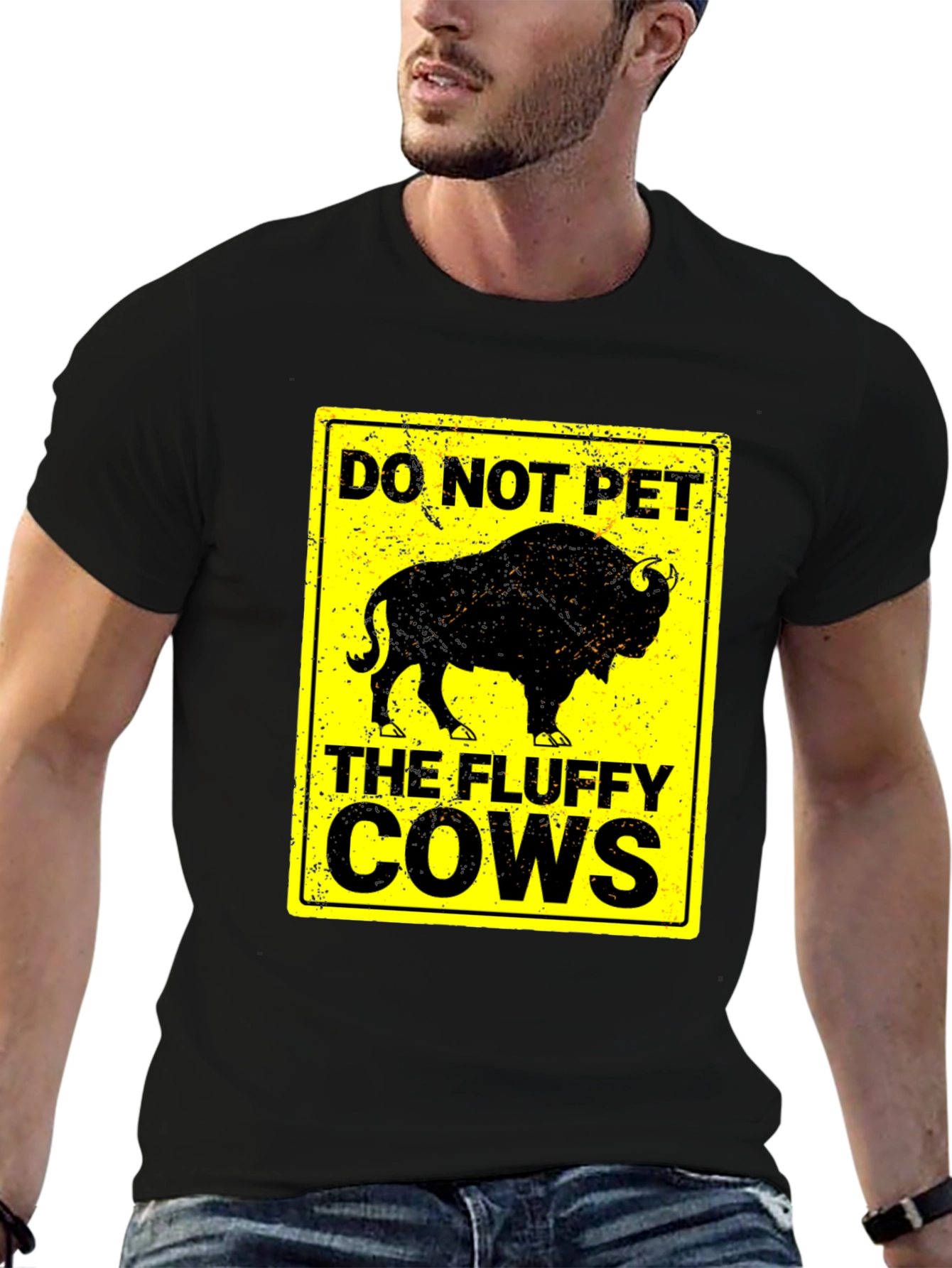 Do Not Pet the Fluffy Cows T-Shirt