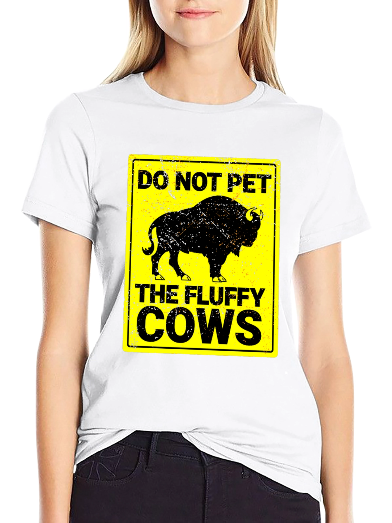 Do Not Pet the Fluffy Cows T-Shirt
