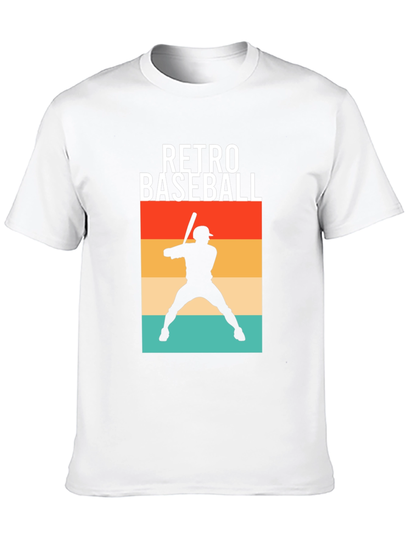 Retro Baseball Player Graphic Tee