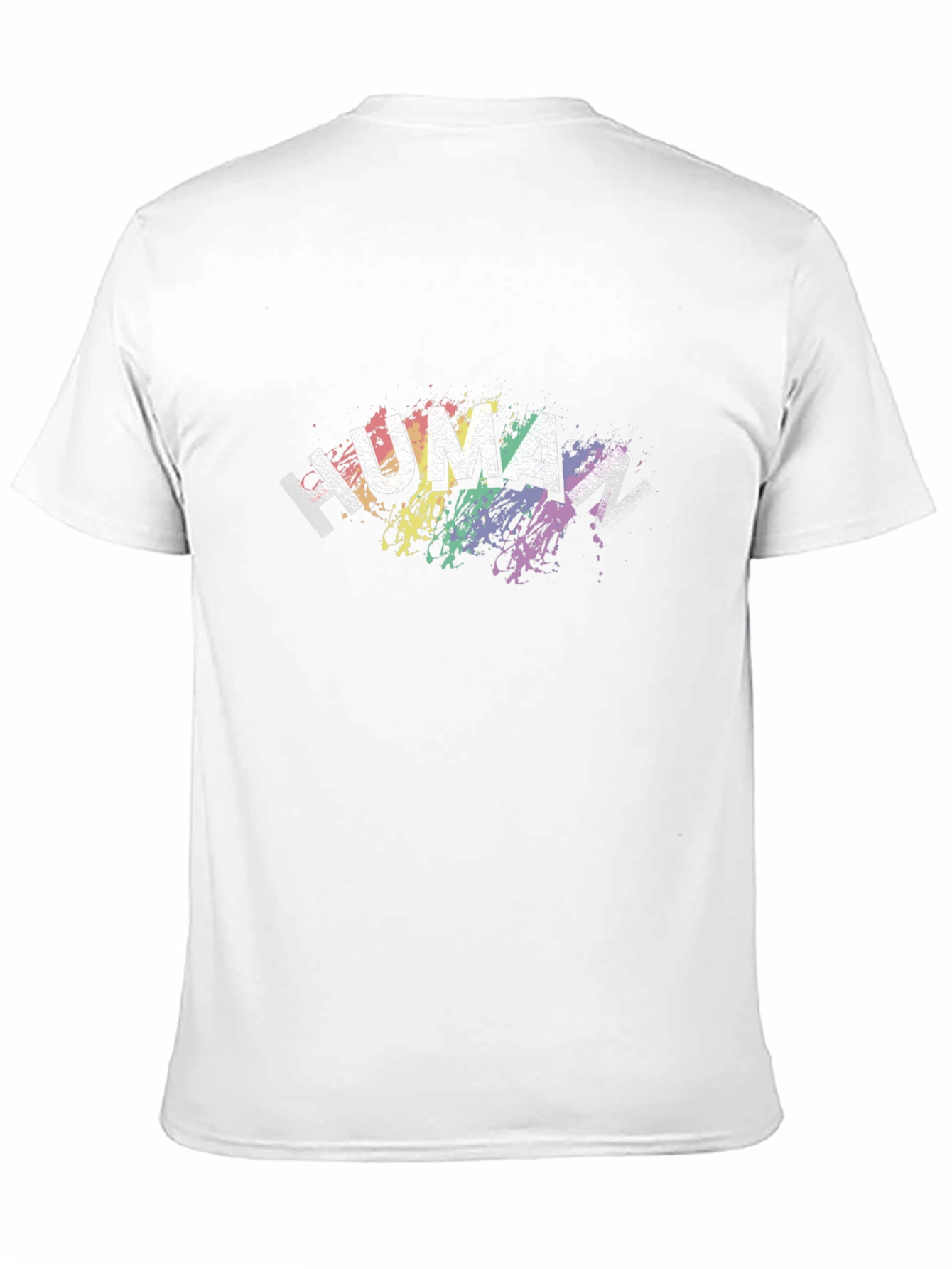 Rainbow Human Pride T-Shirt