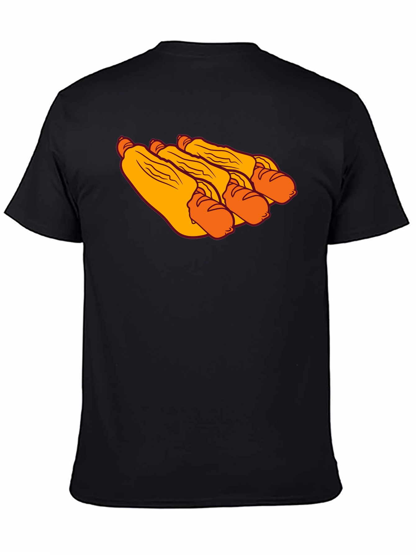 Hot Dog Graphic Tee - Foodie T-Shirt