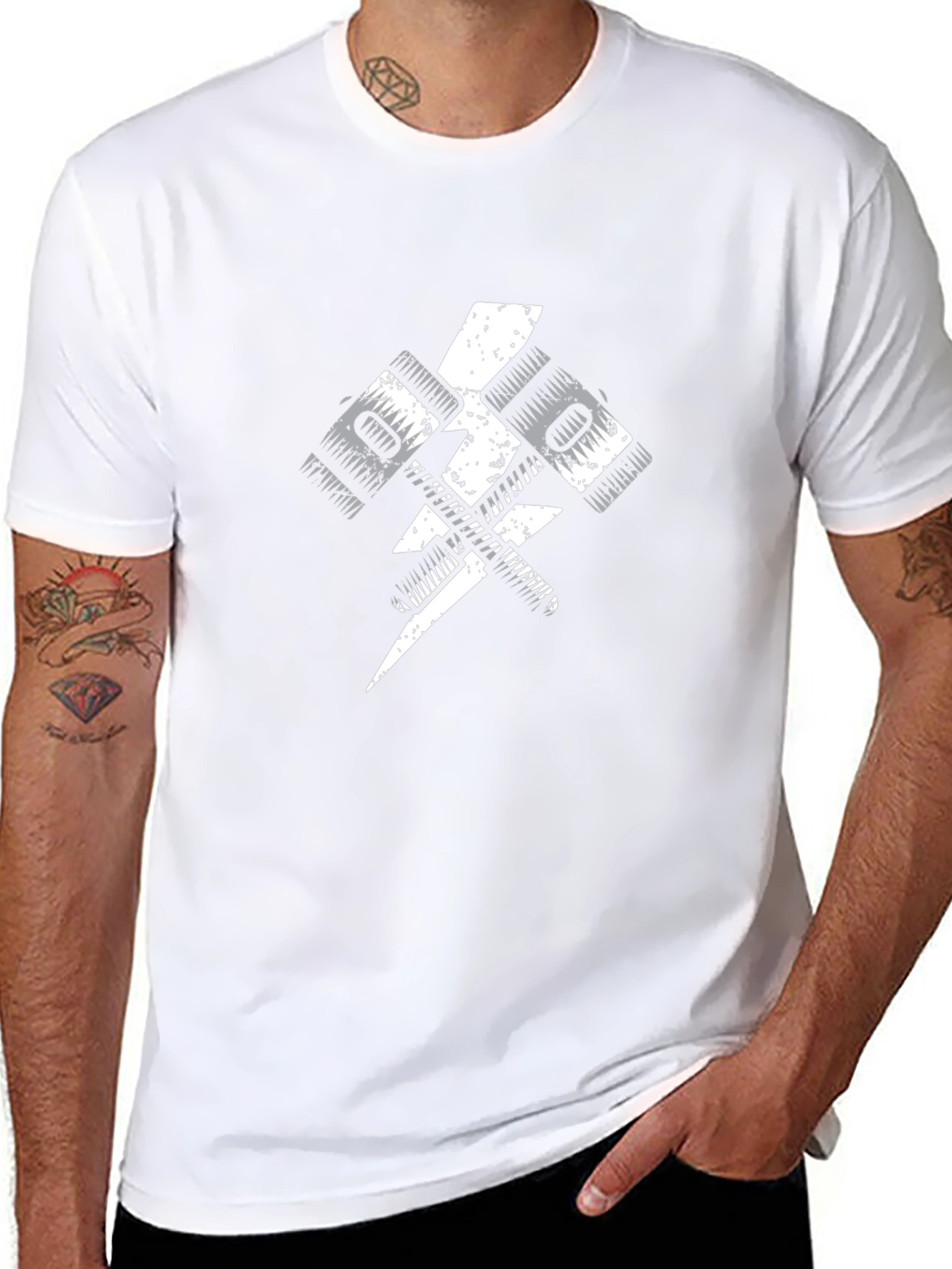 Electric Hammers Graphic Tee - Black