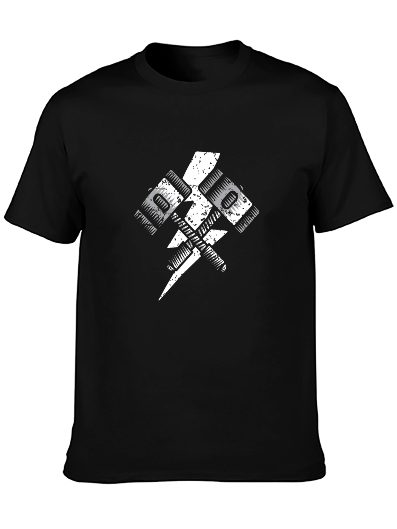 Electric Hammers Graphic Tee - Black