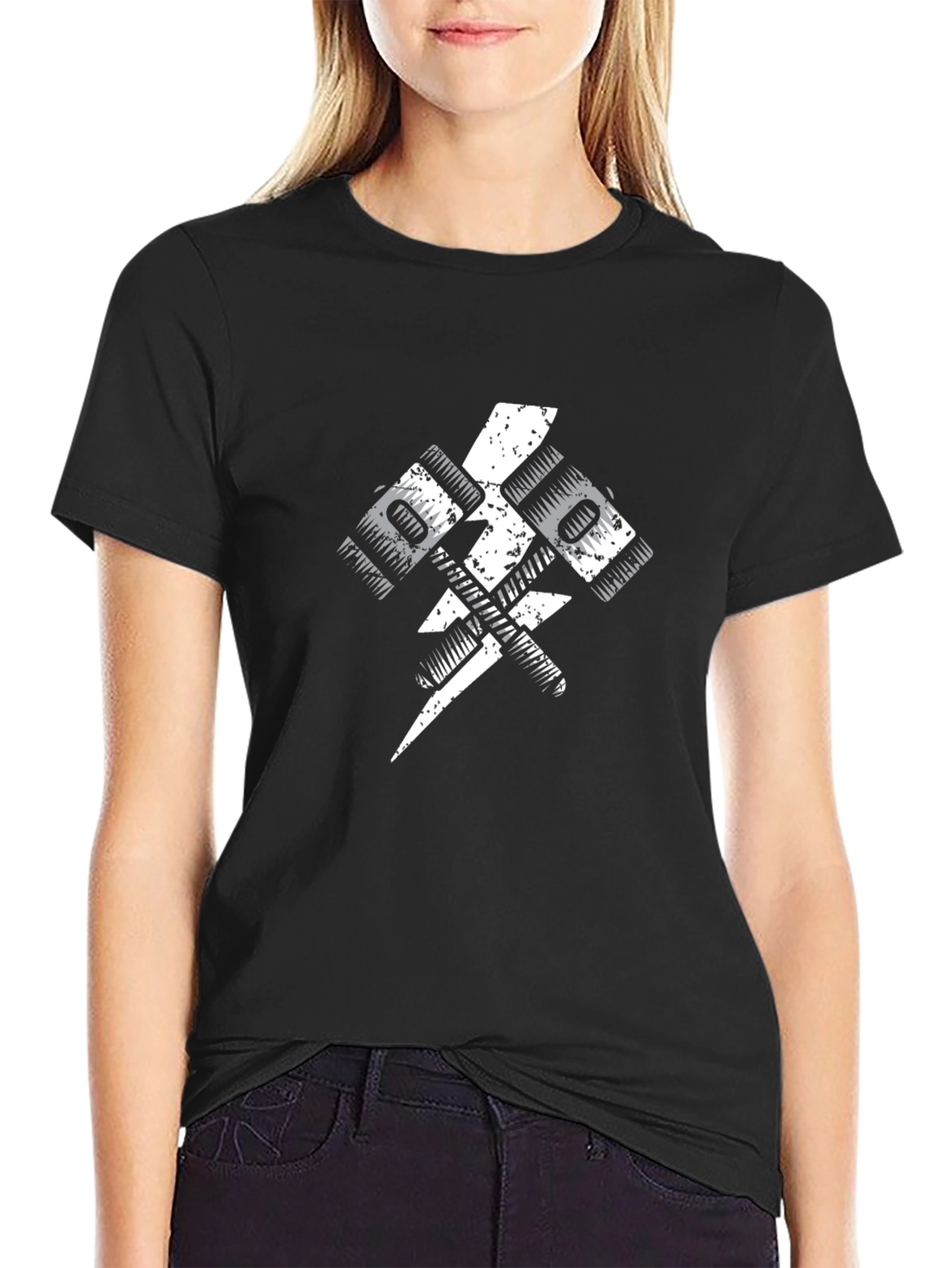 Electric Hammers Graphic Tee - Black