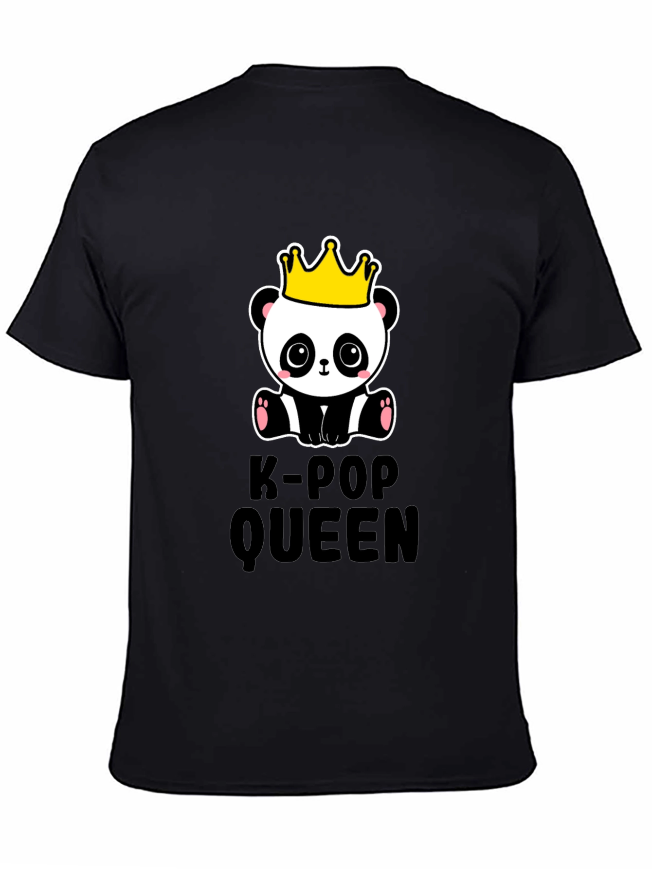 K-Pop Queen Panda Graphic T-Shirt
