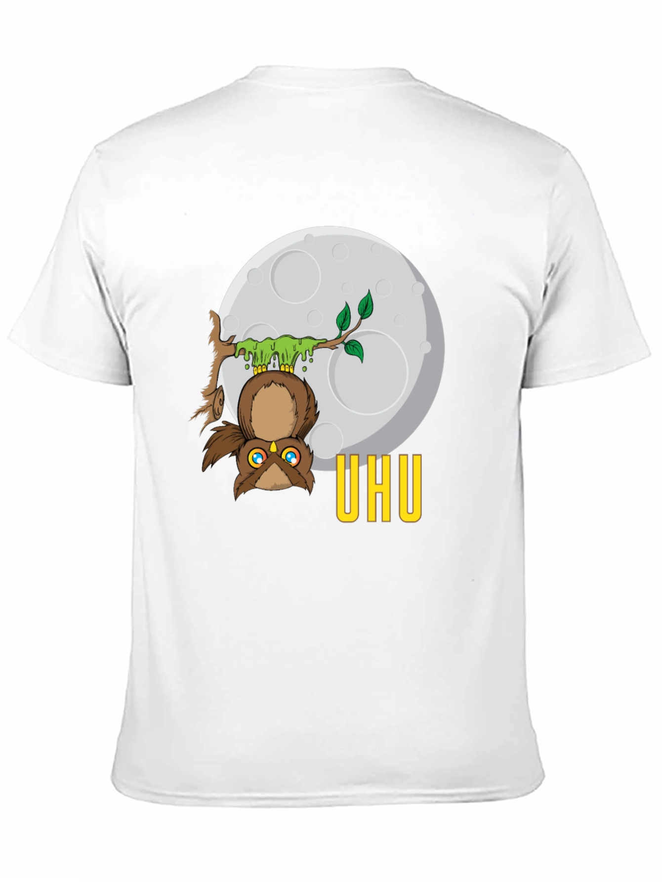 UHU Upside Down Owl T-Shirt