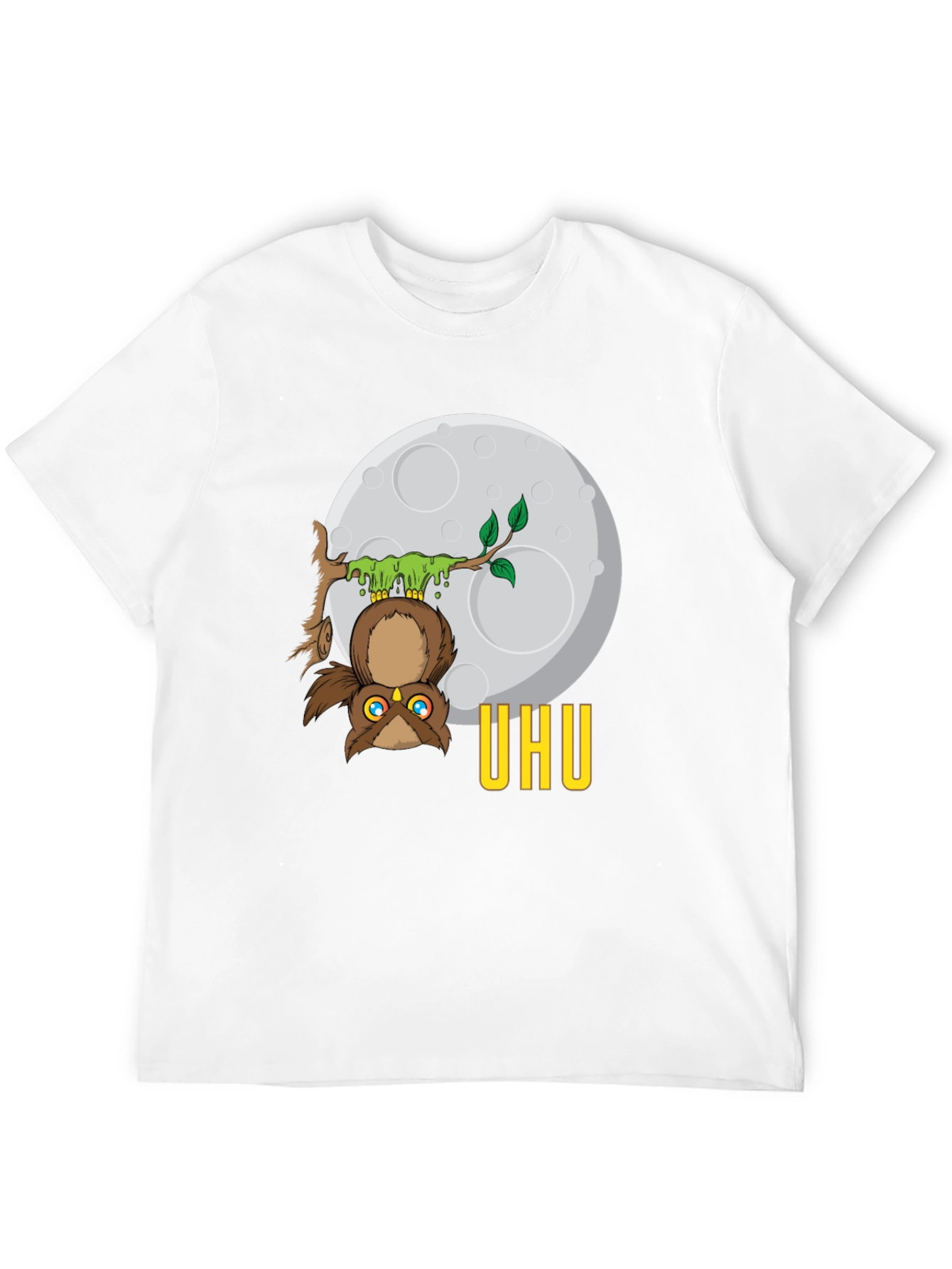 UHU Upside Down Owl T-Shirt