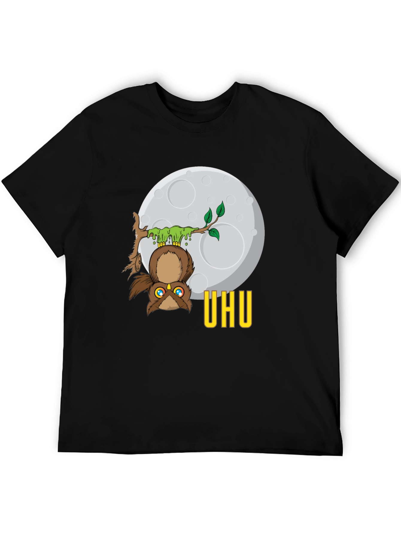 UHU Upside Down Owl T-Shirt