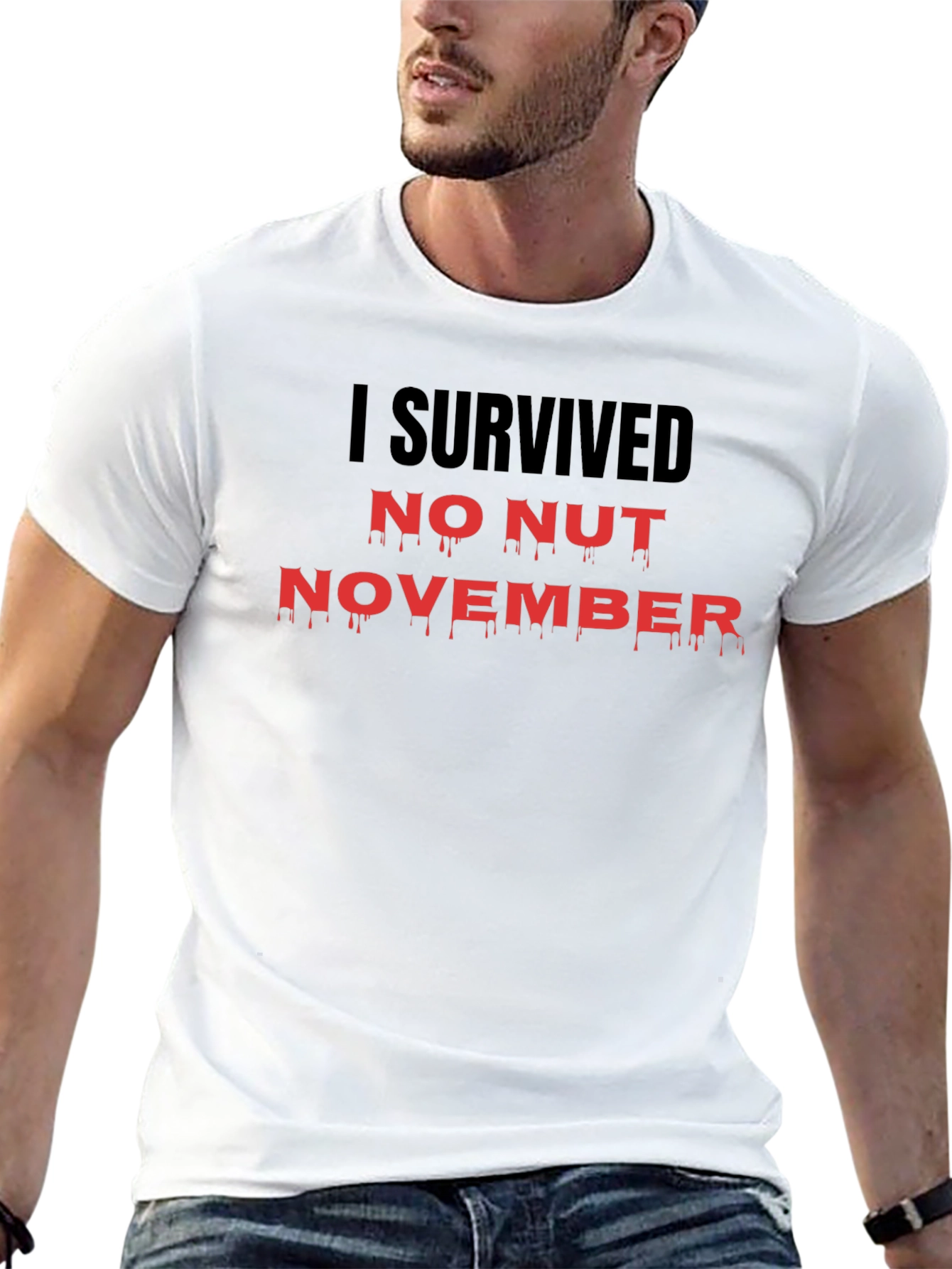 I Survived No Nut November T-Shirt