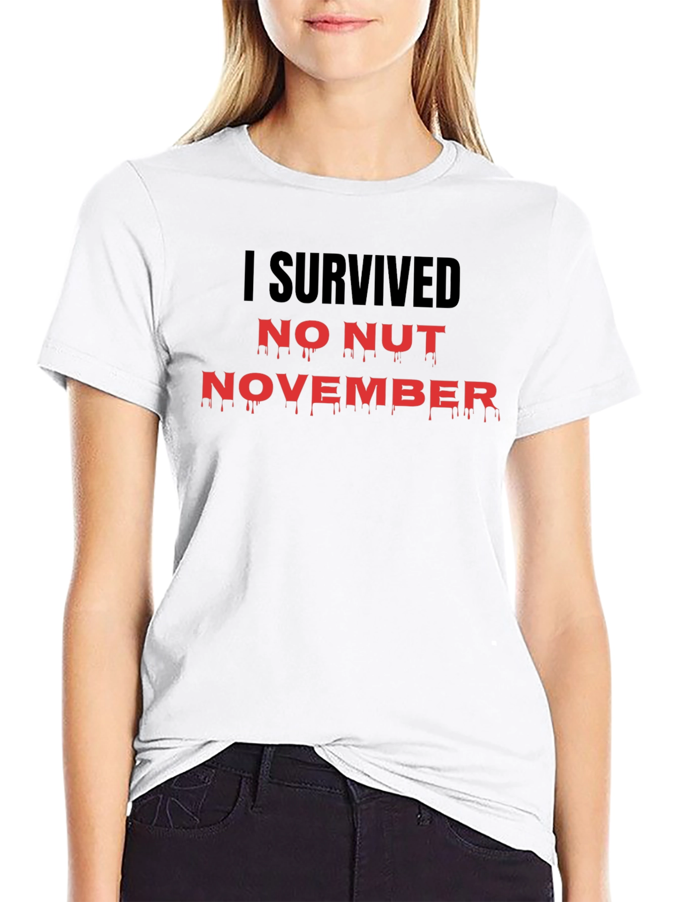 I Survived No Nut November T-Shirt