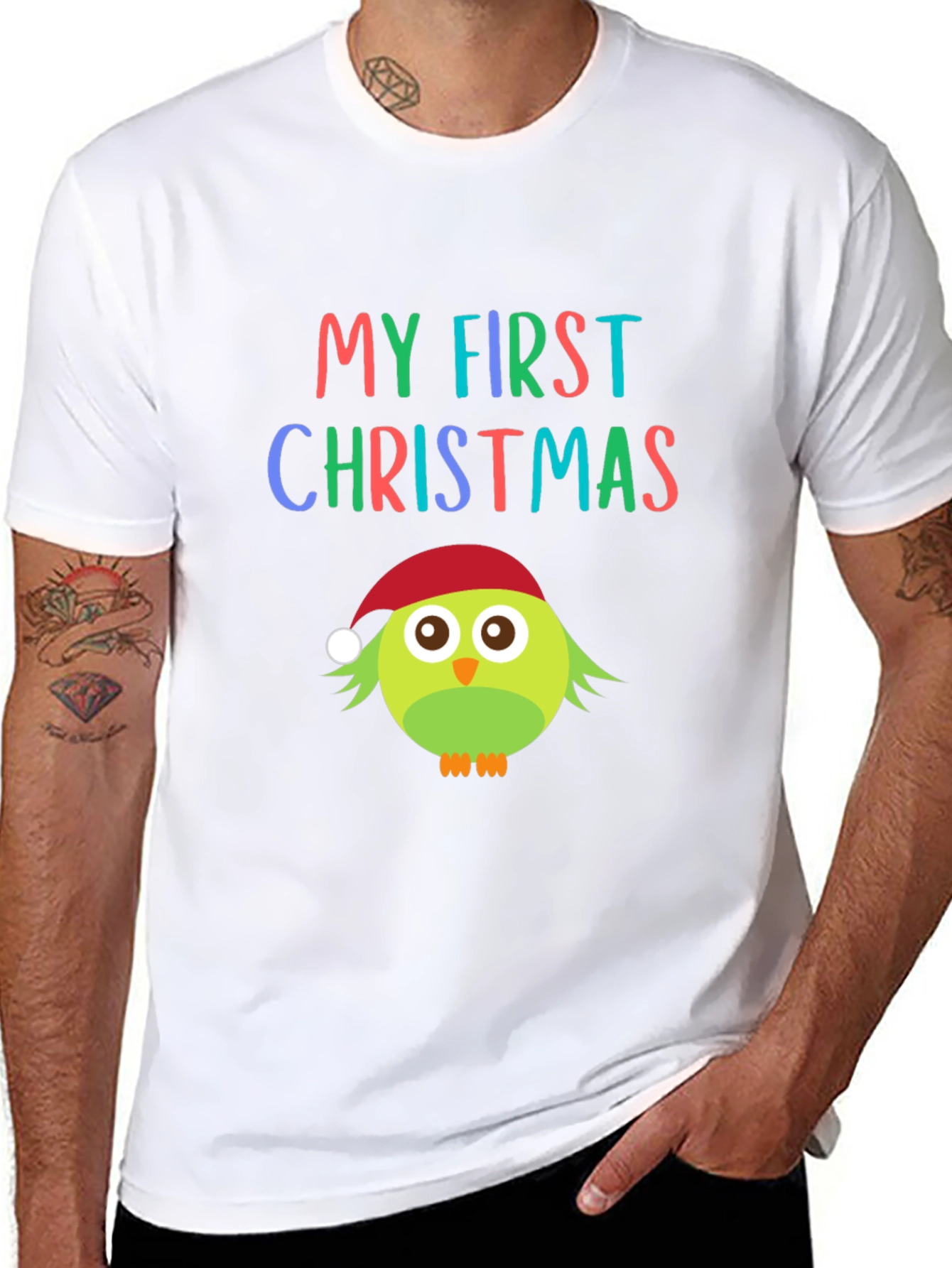 My First Christmas Bird T-Shirt