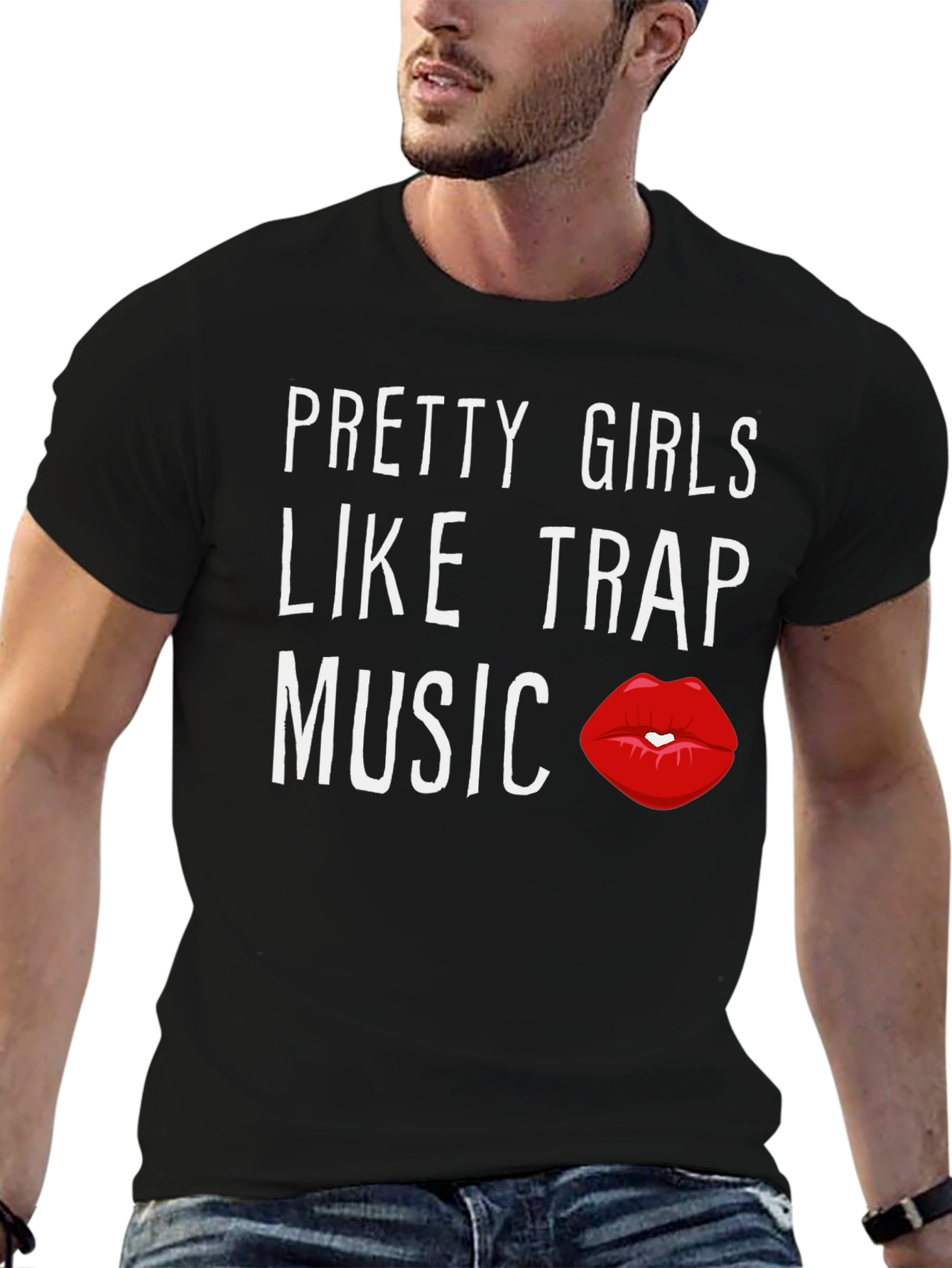 Pretty Girls Like Trap Music Graphic T-Shirt