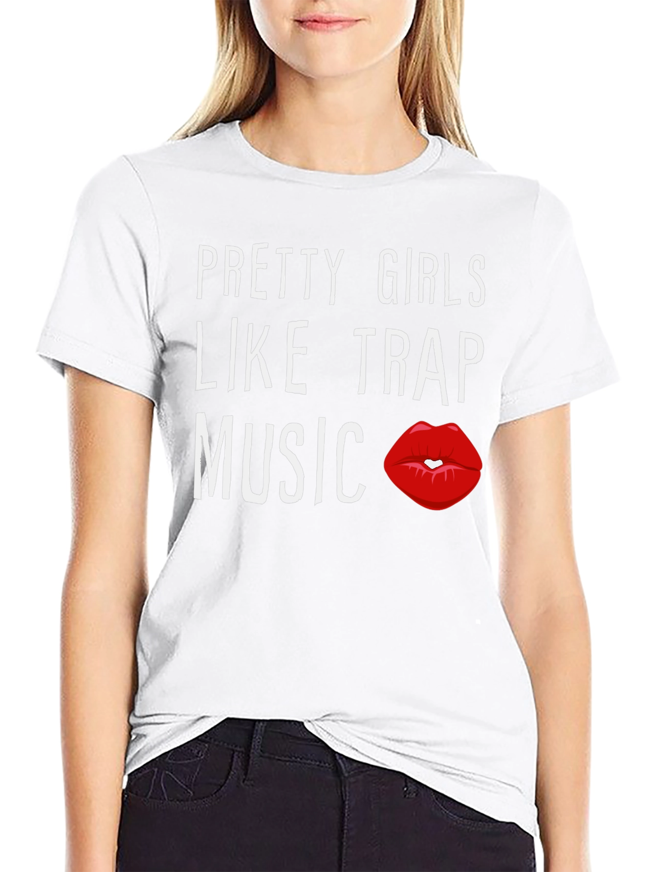 Pretty Girls Like Trap Music Graphic T-Shirt