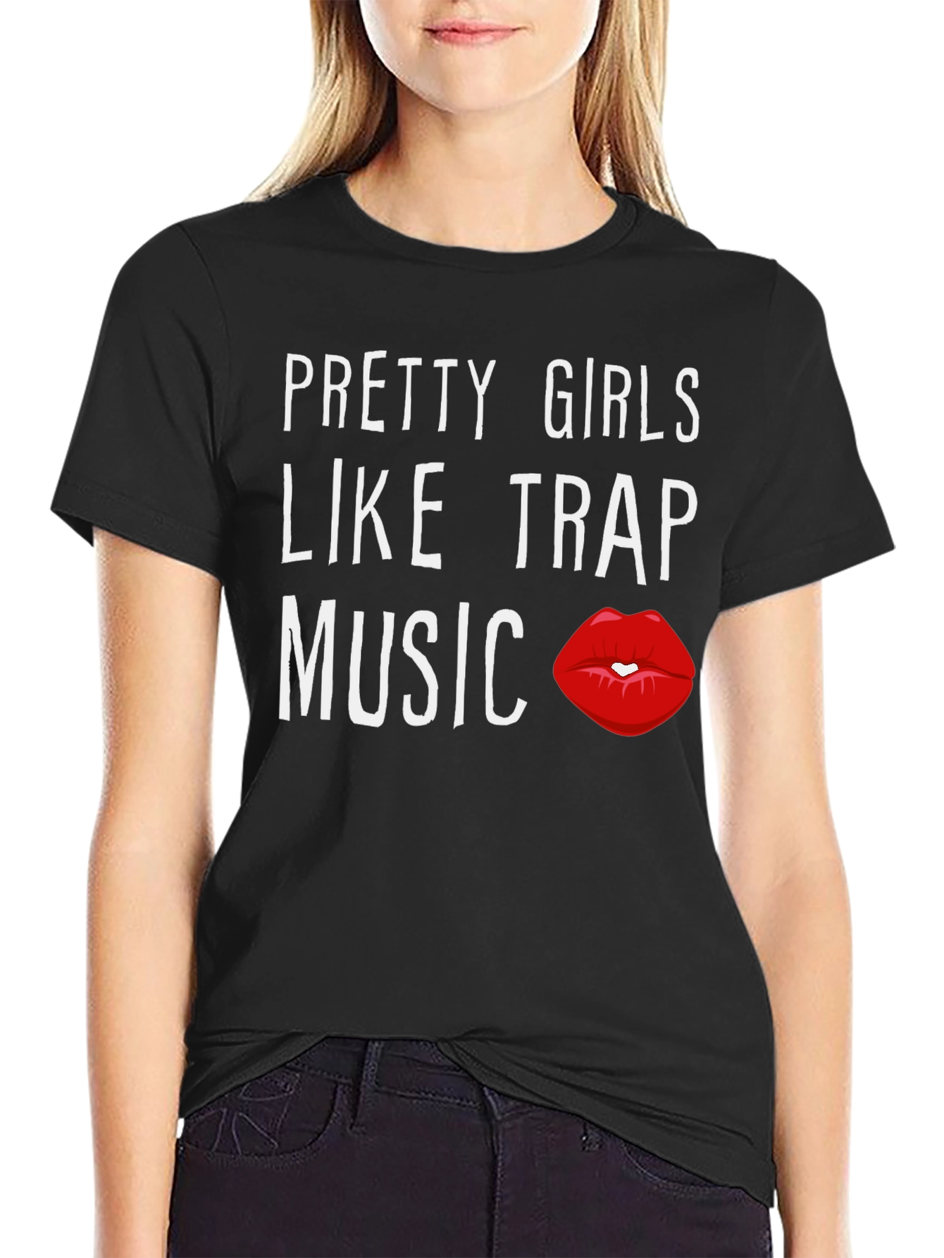 Pretty Girls Like Trap Music Graphic T-Shirt