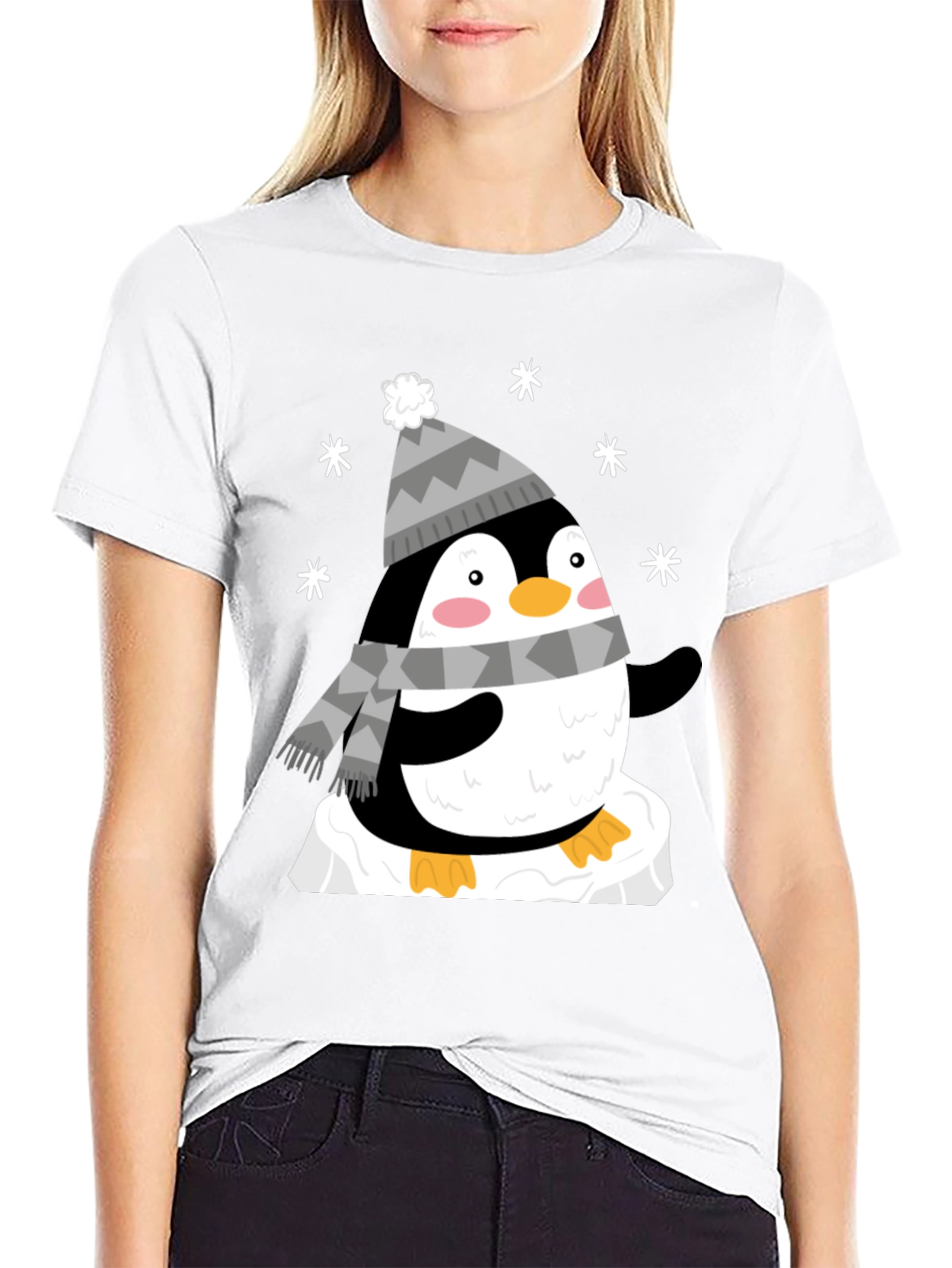 Cute Penguin Winter T-Shirt