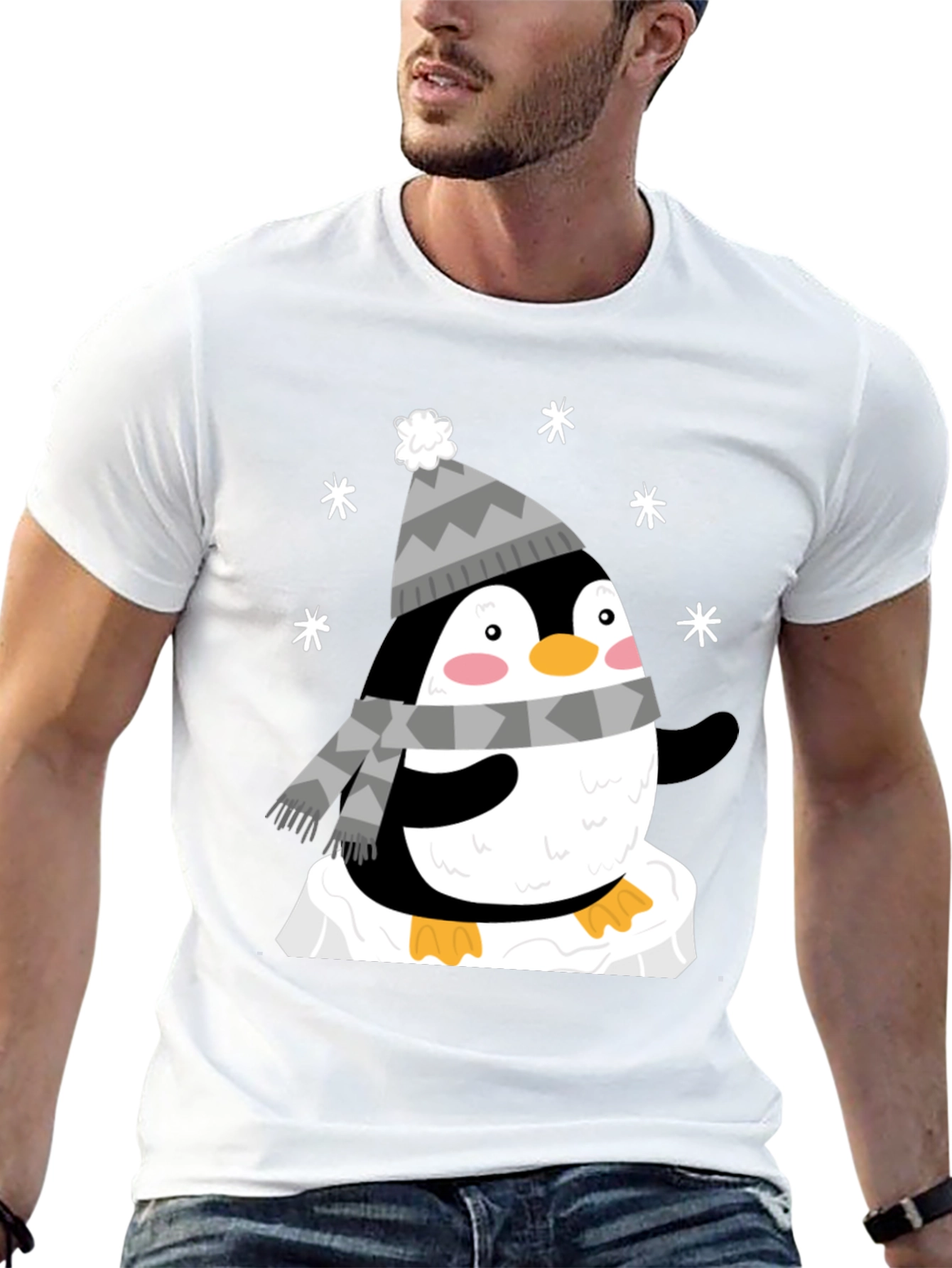 Cute Penguin Winter T-Shirt