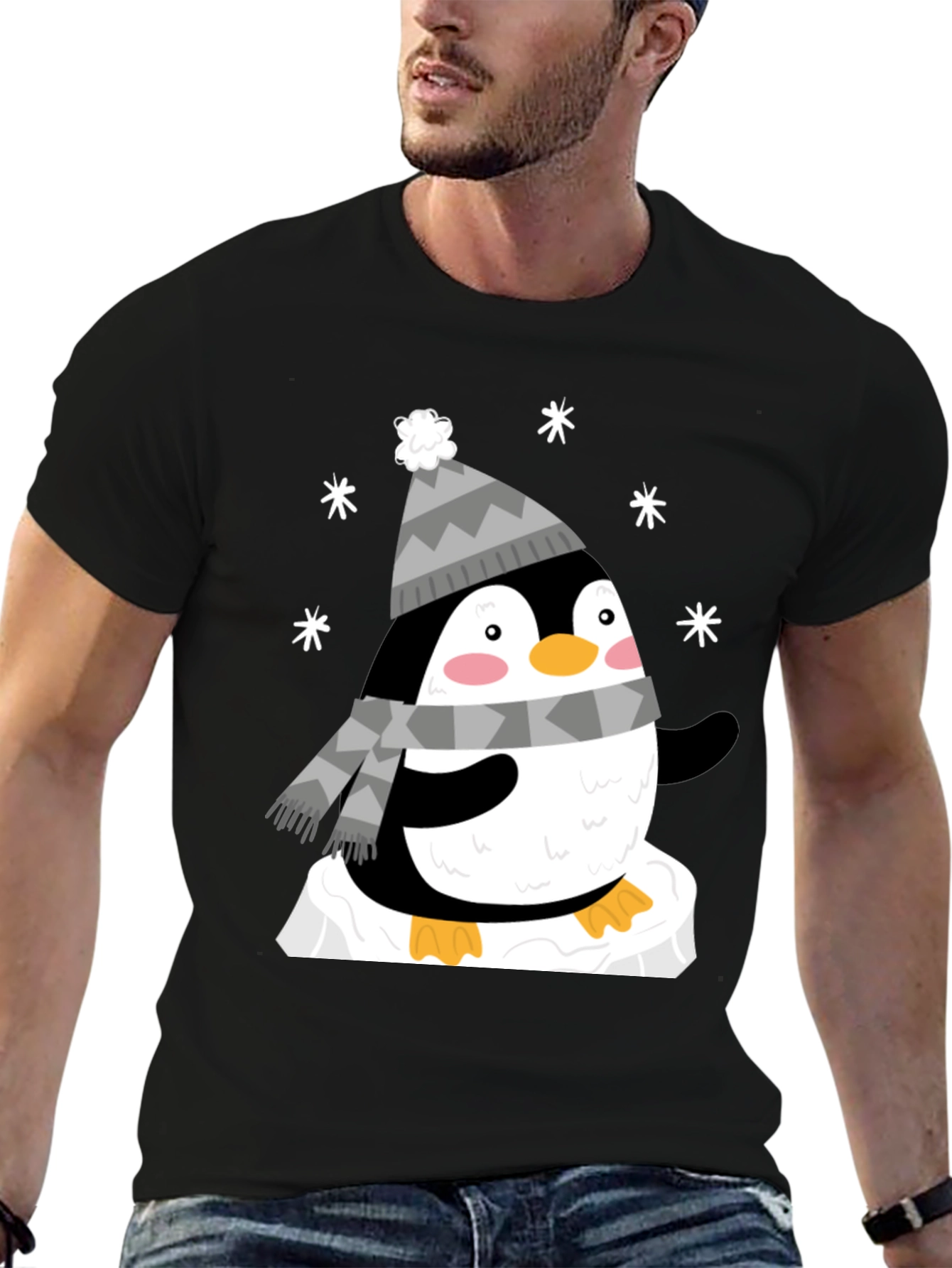 Cute Penguin Winter T-Shirt