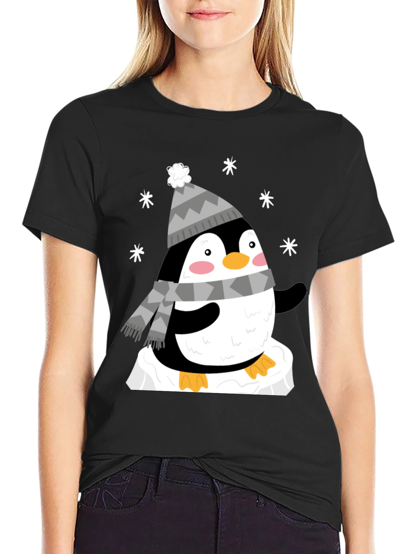 Cute Penguin Winter T-Shirt