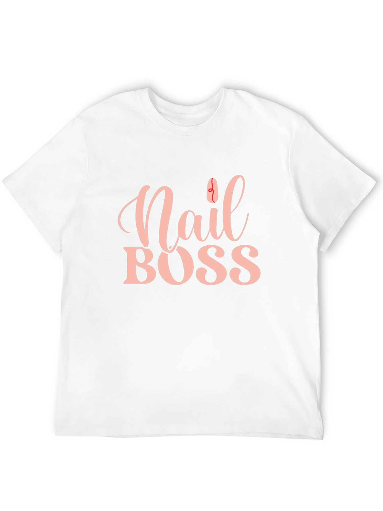 Nail Boss Graphic T-Shirt - Trendy Unisex Tee