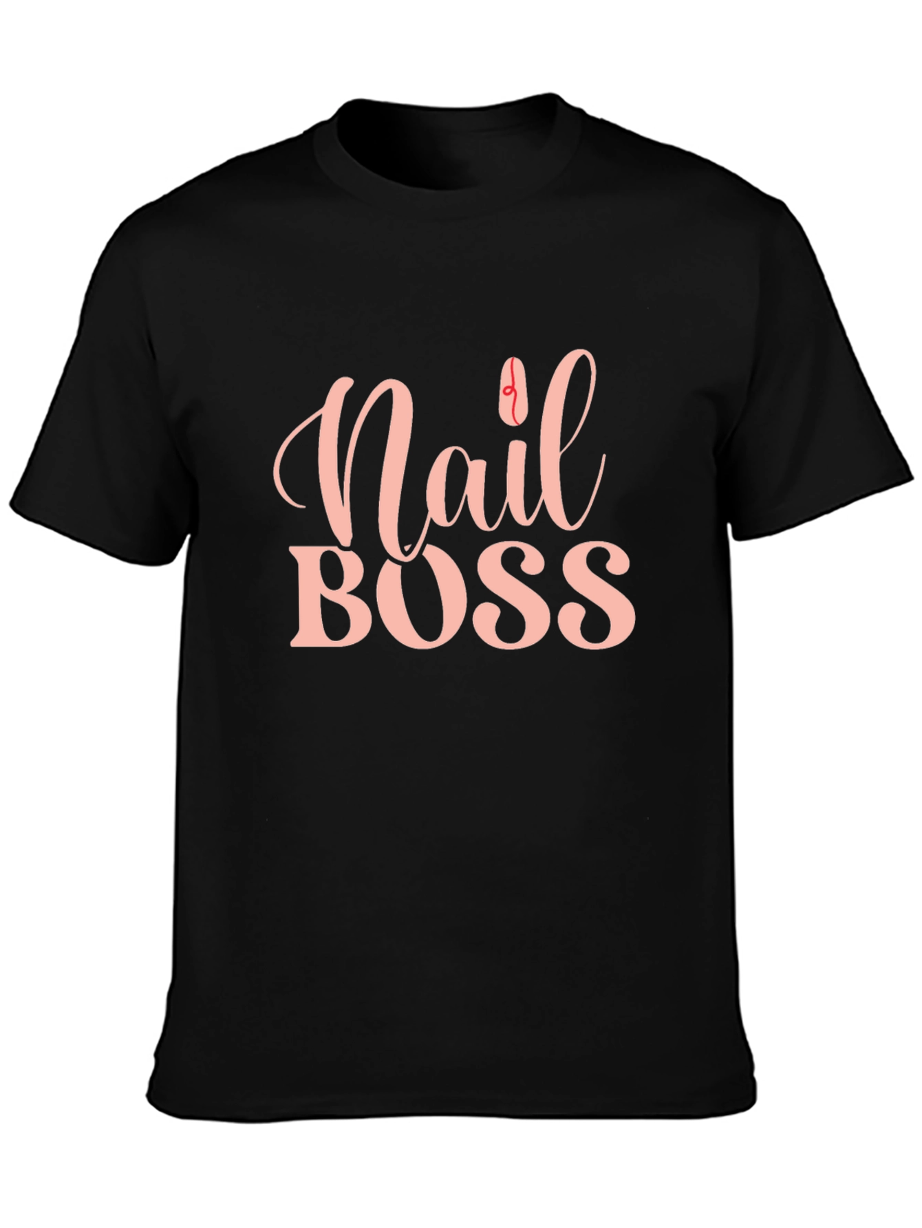 Nail Boss Graphic T-Shirt - Trendy Unisex Tee