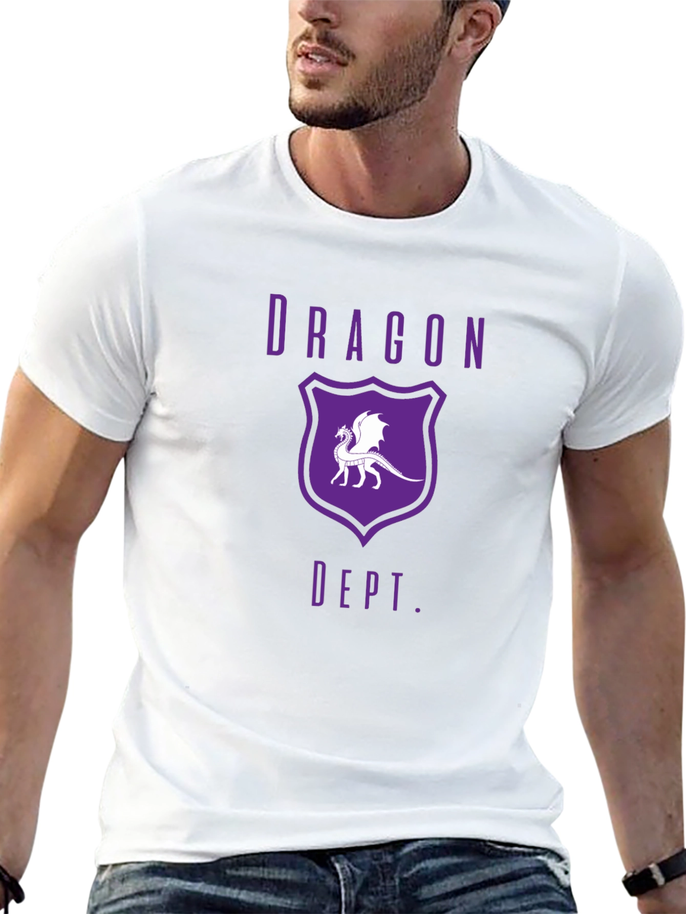 Dragon Dept. Graphic T-Shirt - Black
