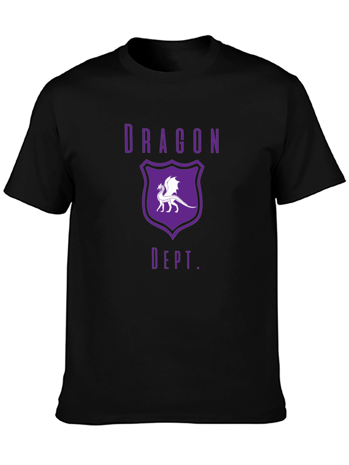 Dragon Dept. Graphic T-Shirt - Black