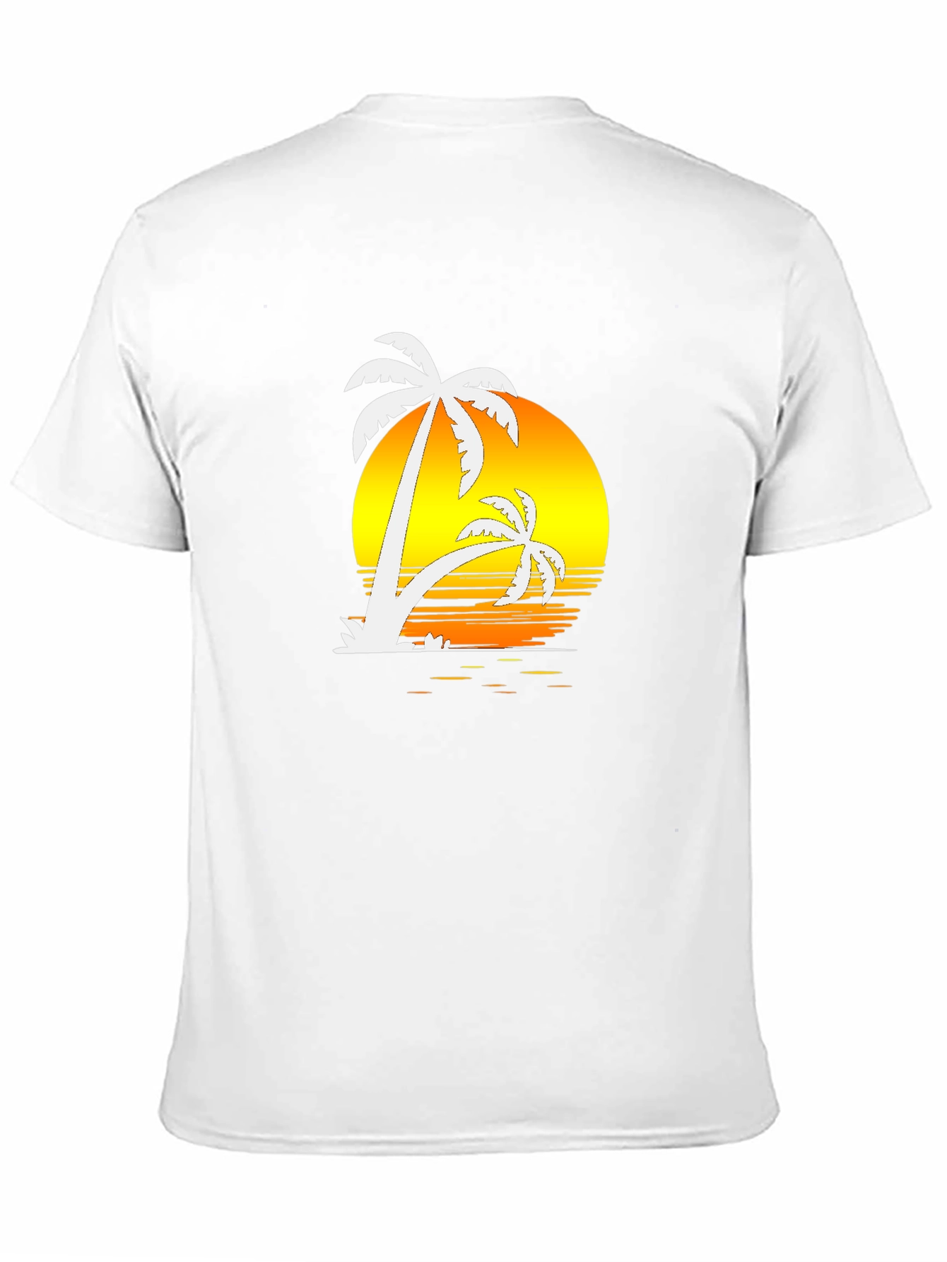 Sunset Palm Tree Graphic Tee