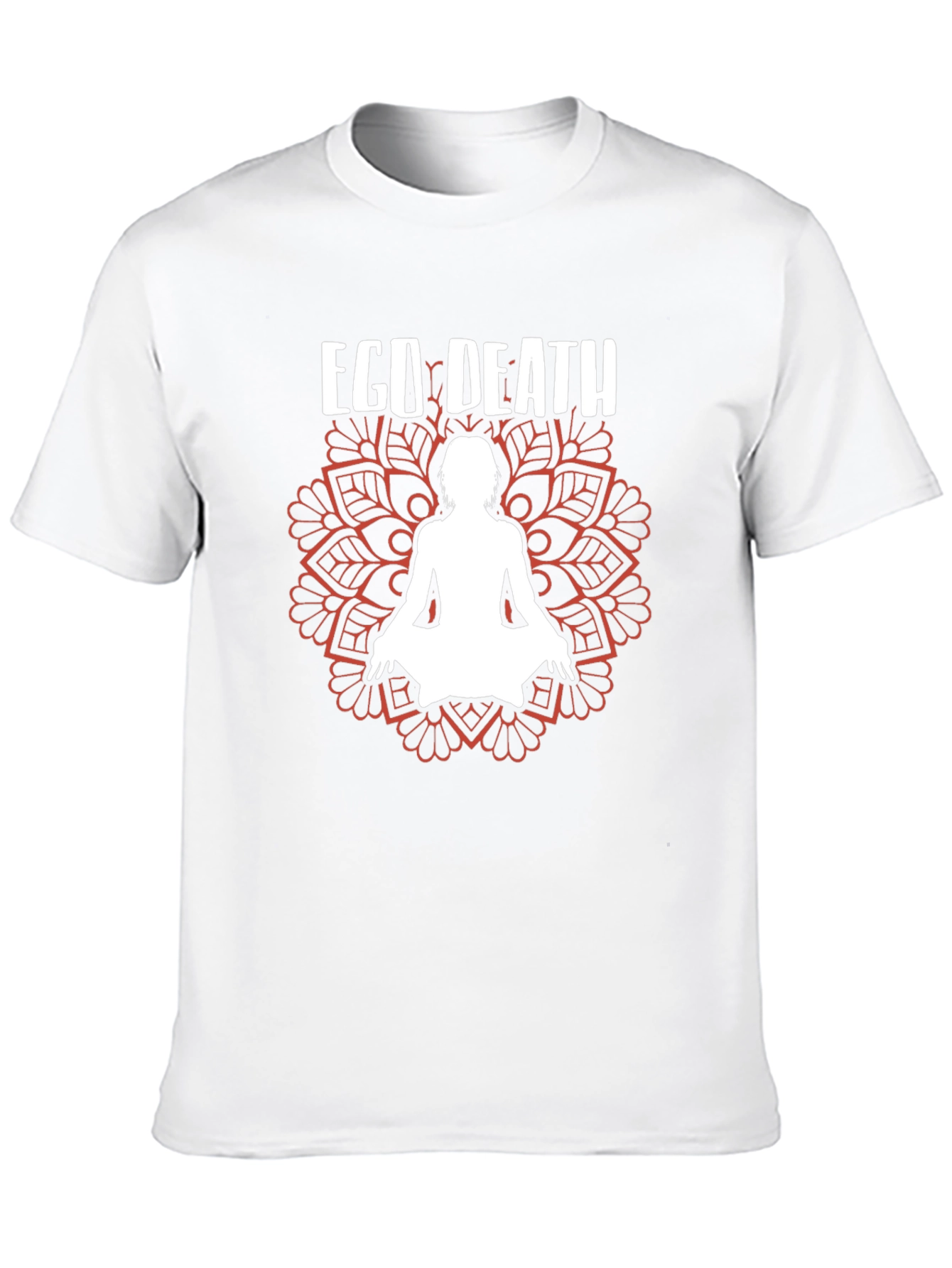 Ego Death Meditation Mandala Graphic T-Shirt