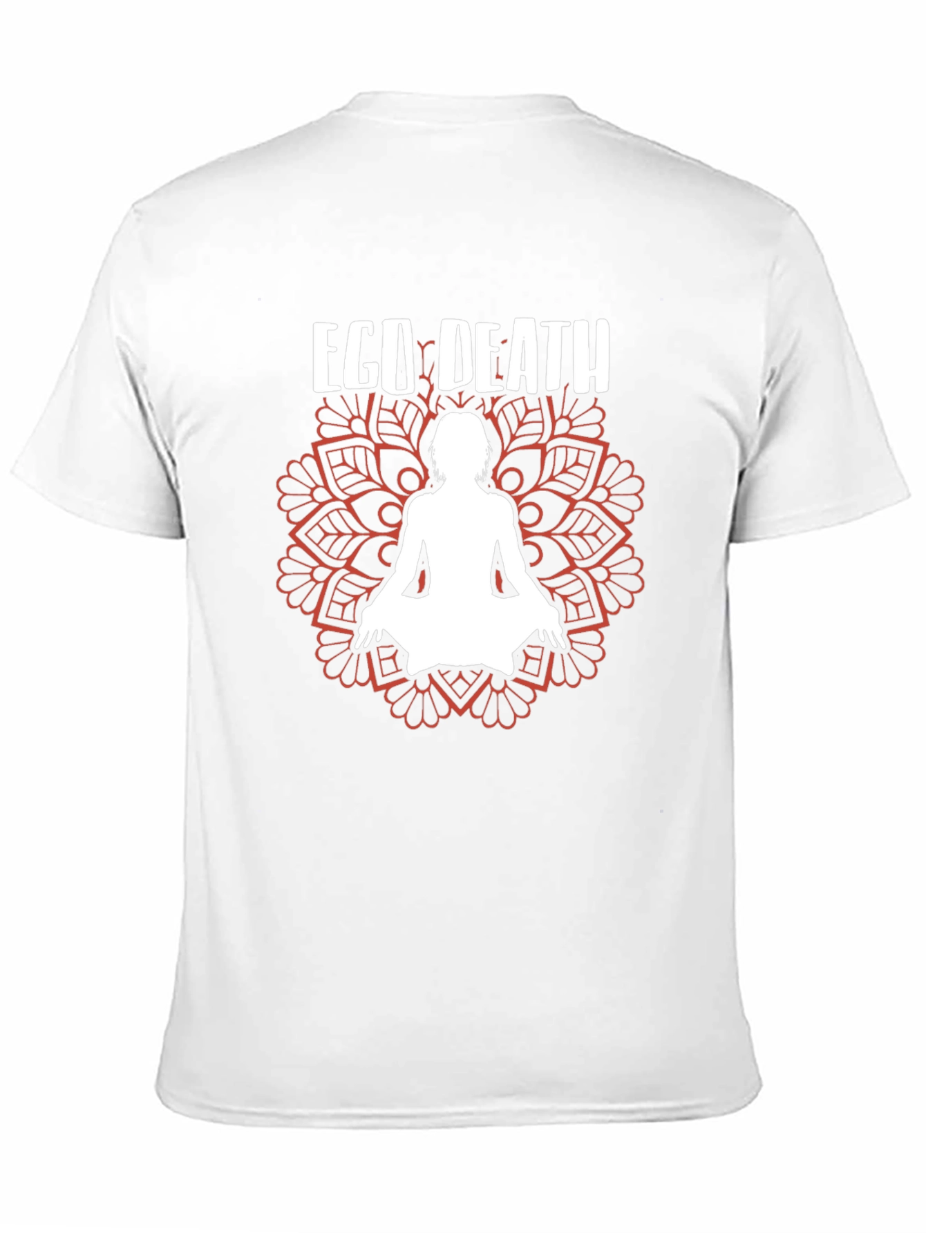 Ego Death Meditation Mandala Graphic T-Shirt