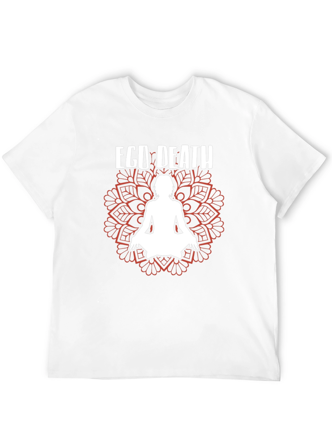 Ego Death Meditation Mandala Graphic T-Shirt