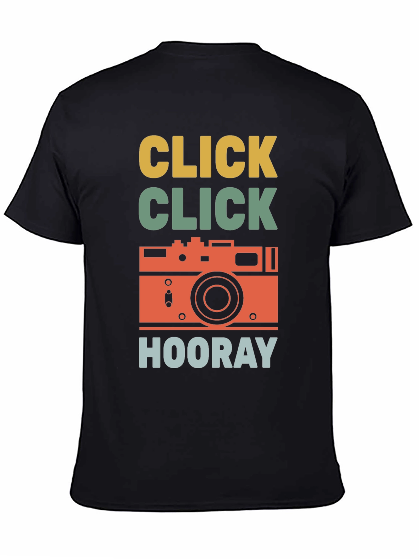Retro Camera T-Shirt - Click Hooray!