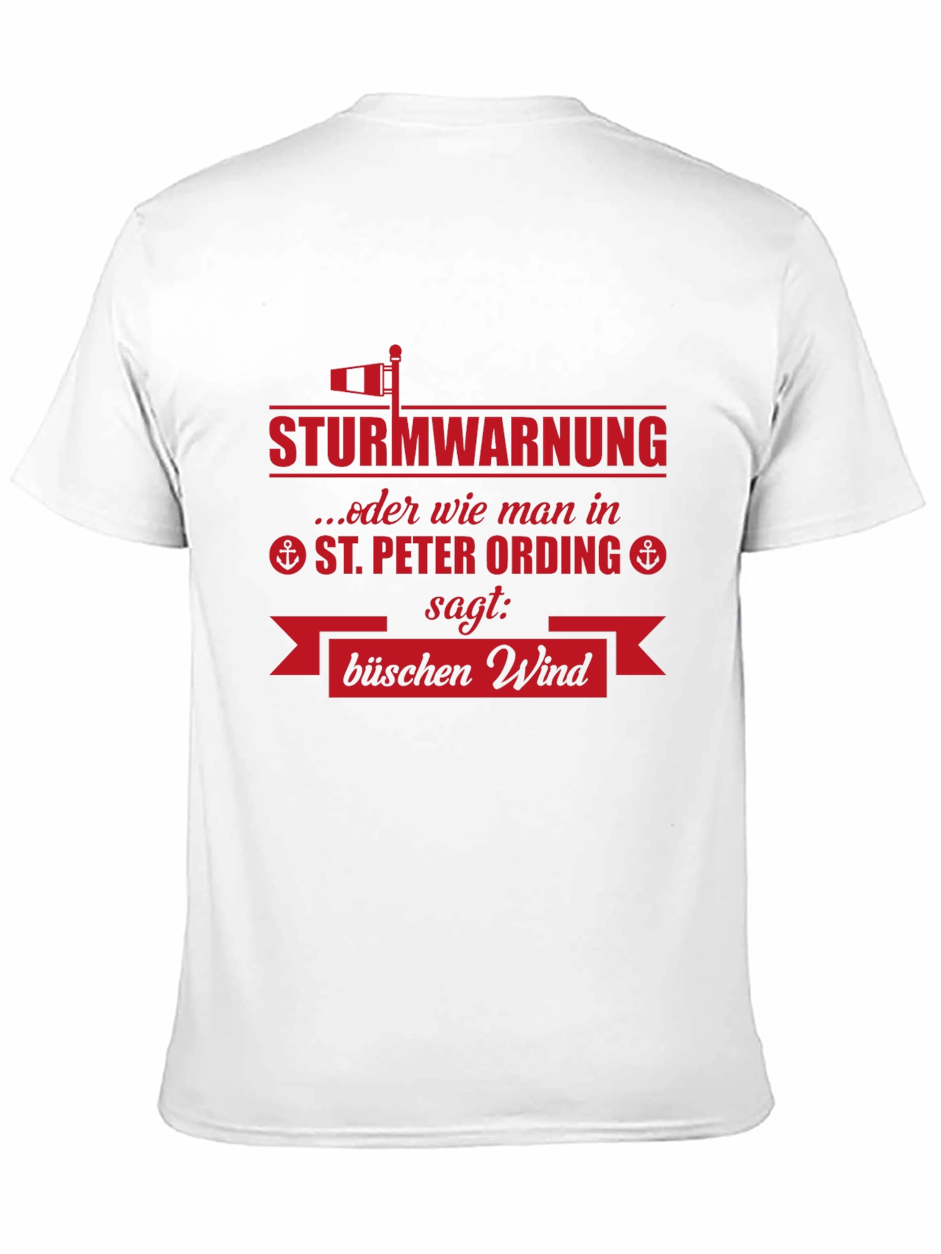 Sturmwarnung T-Shirt - St. Peter Ording