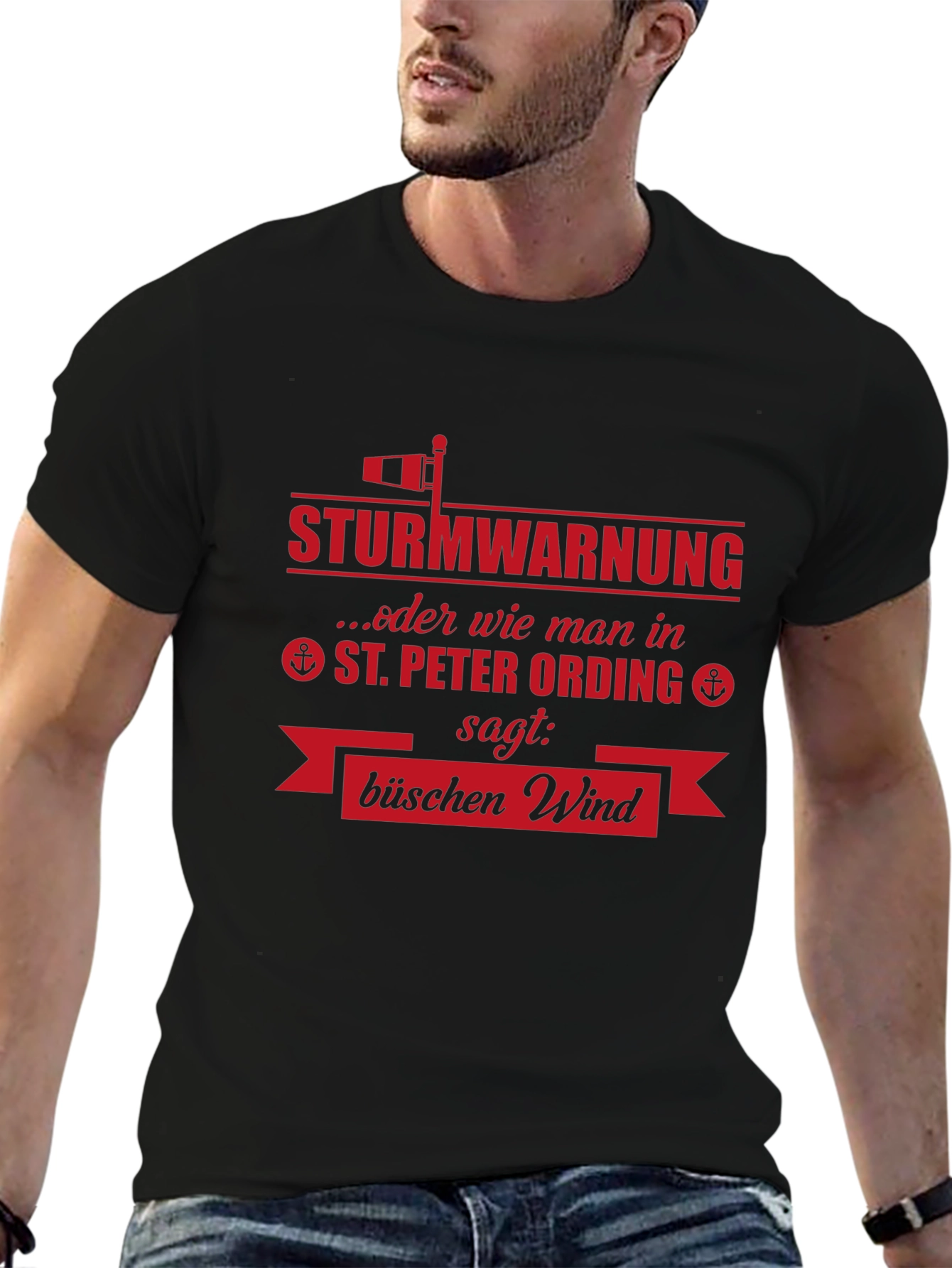 Sturmwarnung T-Shirt - St. Peter Ording