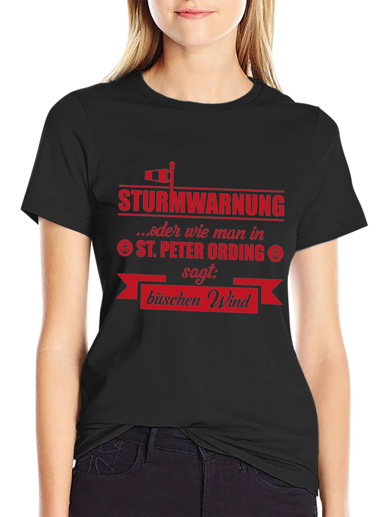 Sturmwarnung T-Shirt - St. Peter Ording