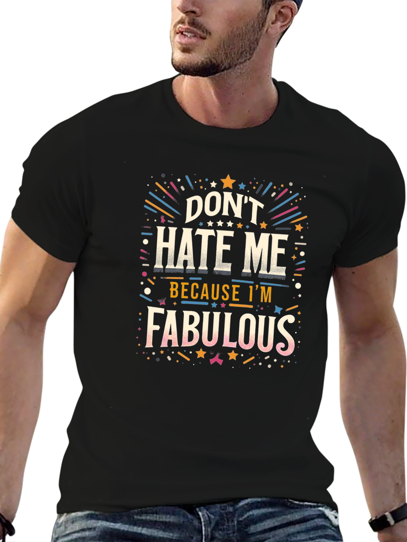 Fabulous Graphic Tee - Dont Hate Me!
