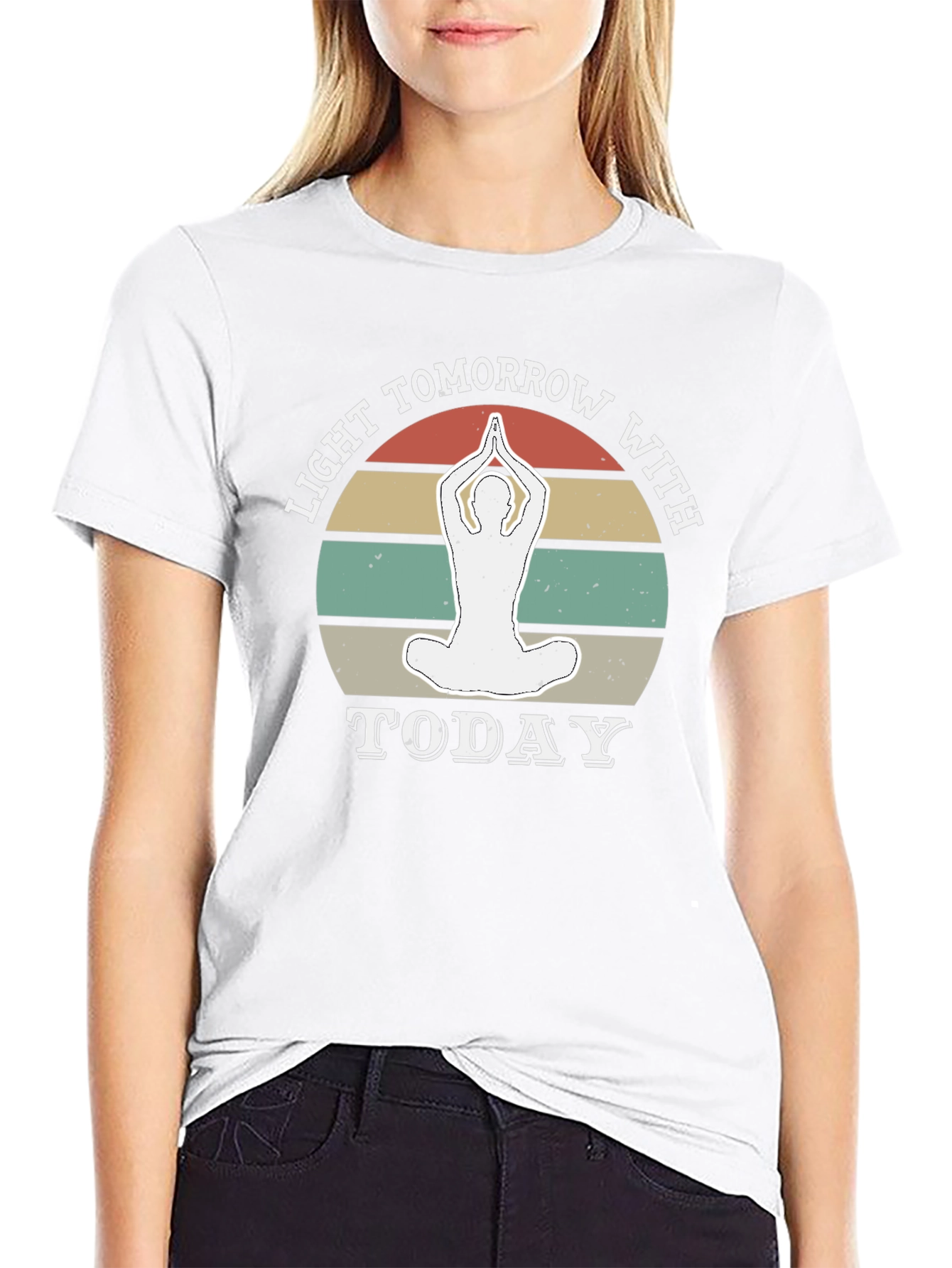 Yoga Today T-Shirt - Light Tomorrow