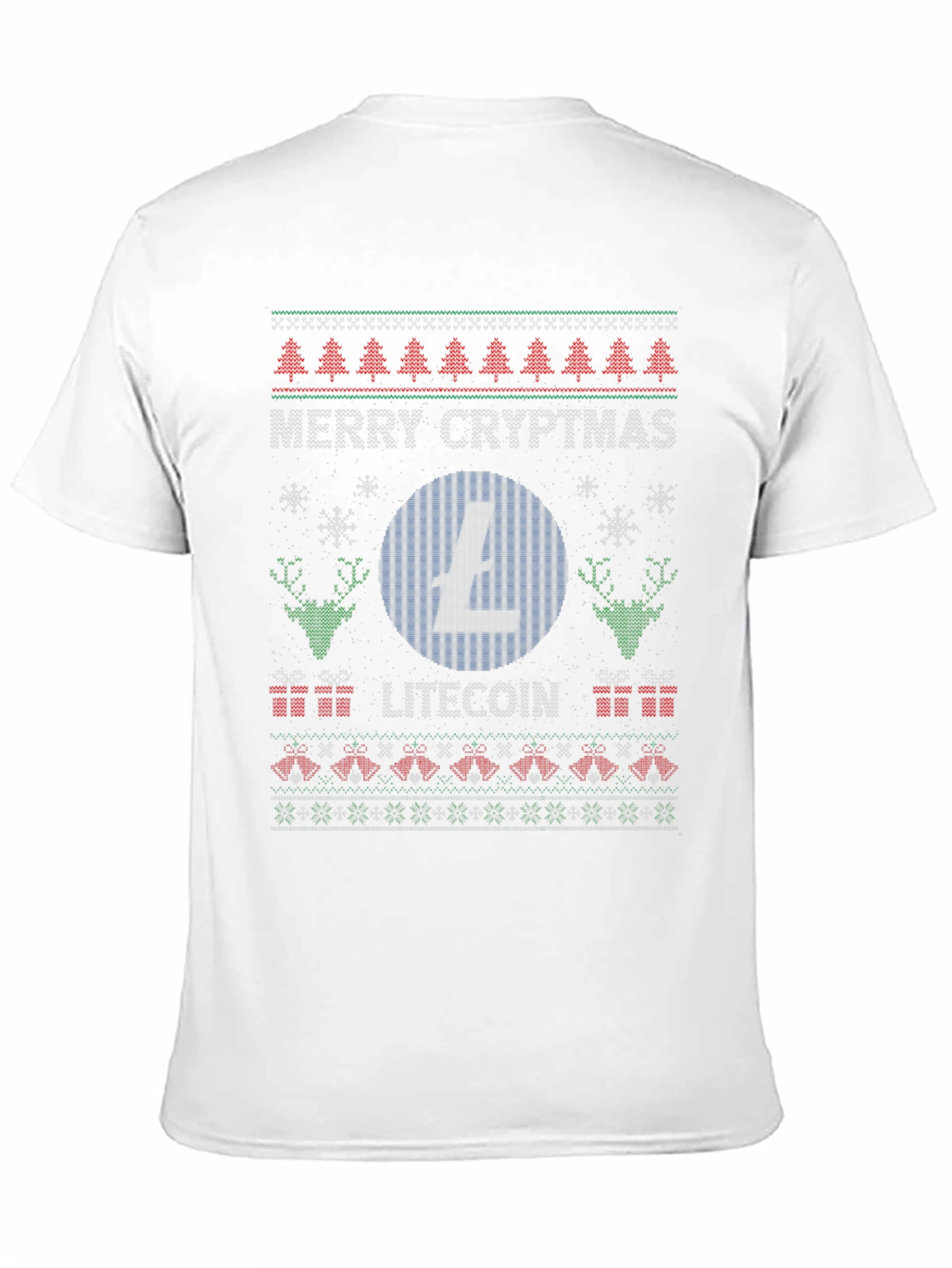Merry Cryptmas Litecoin Ugly Christmas Sweater T-Shirt