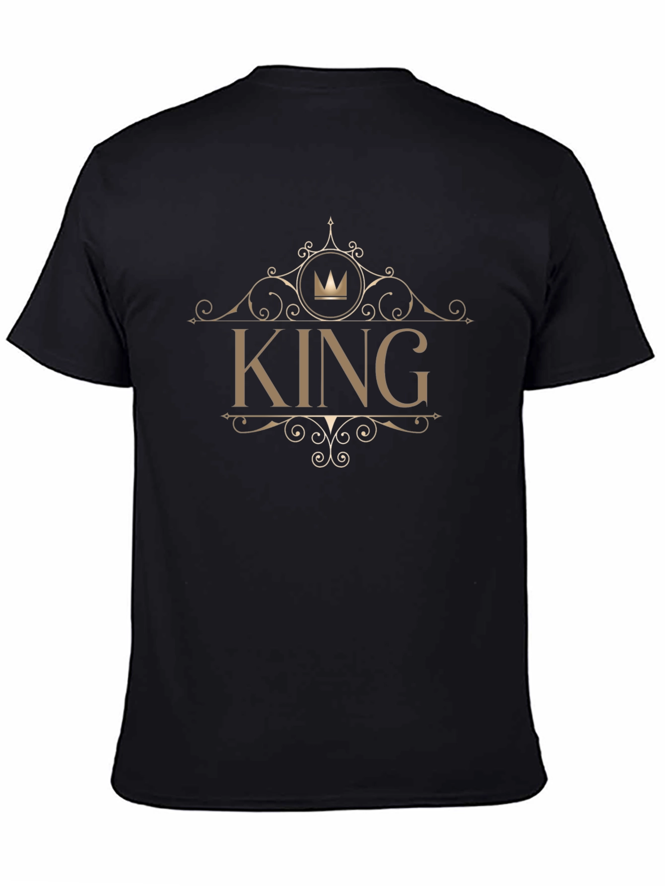 King Graphic Print Mens T-Shirt