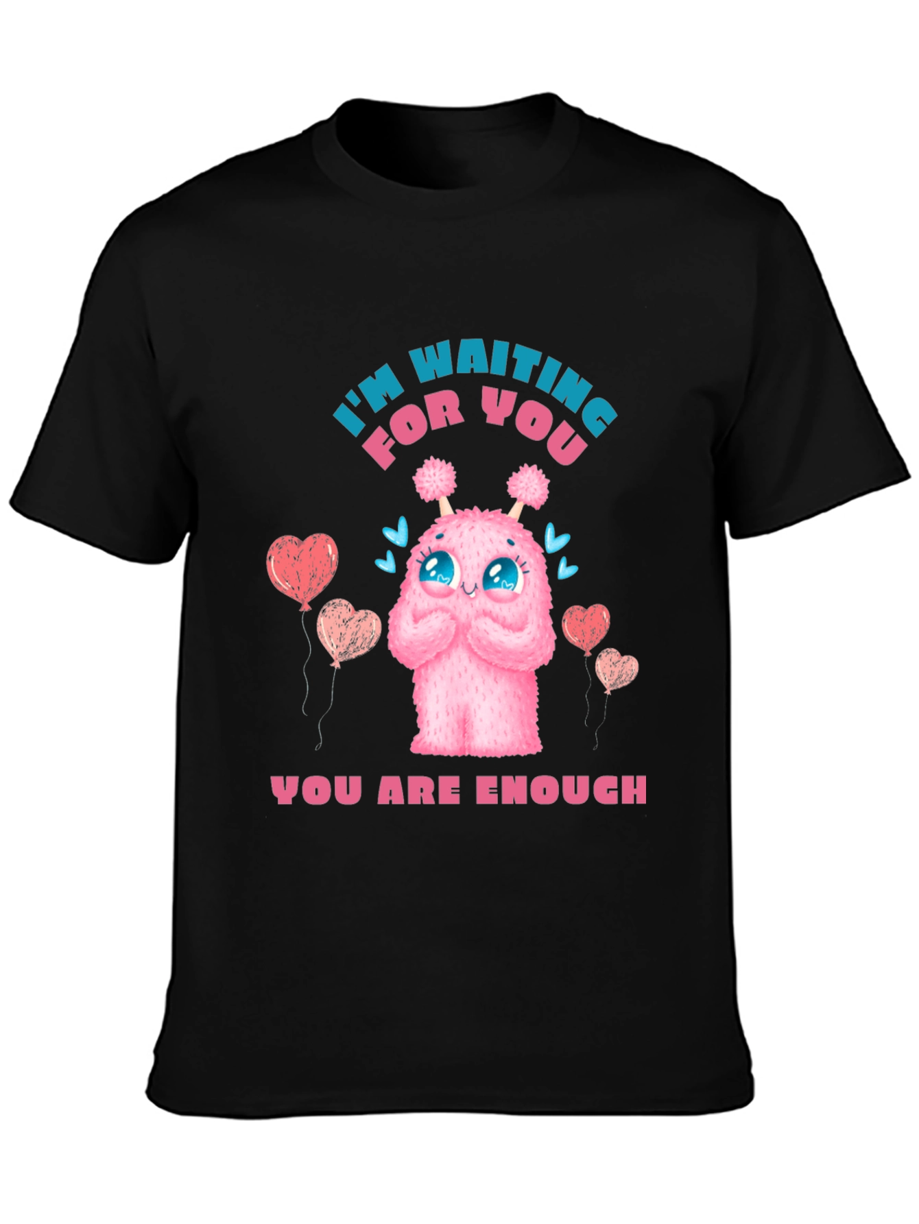 Im Waiting For You Cute Monster T-Shirt