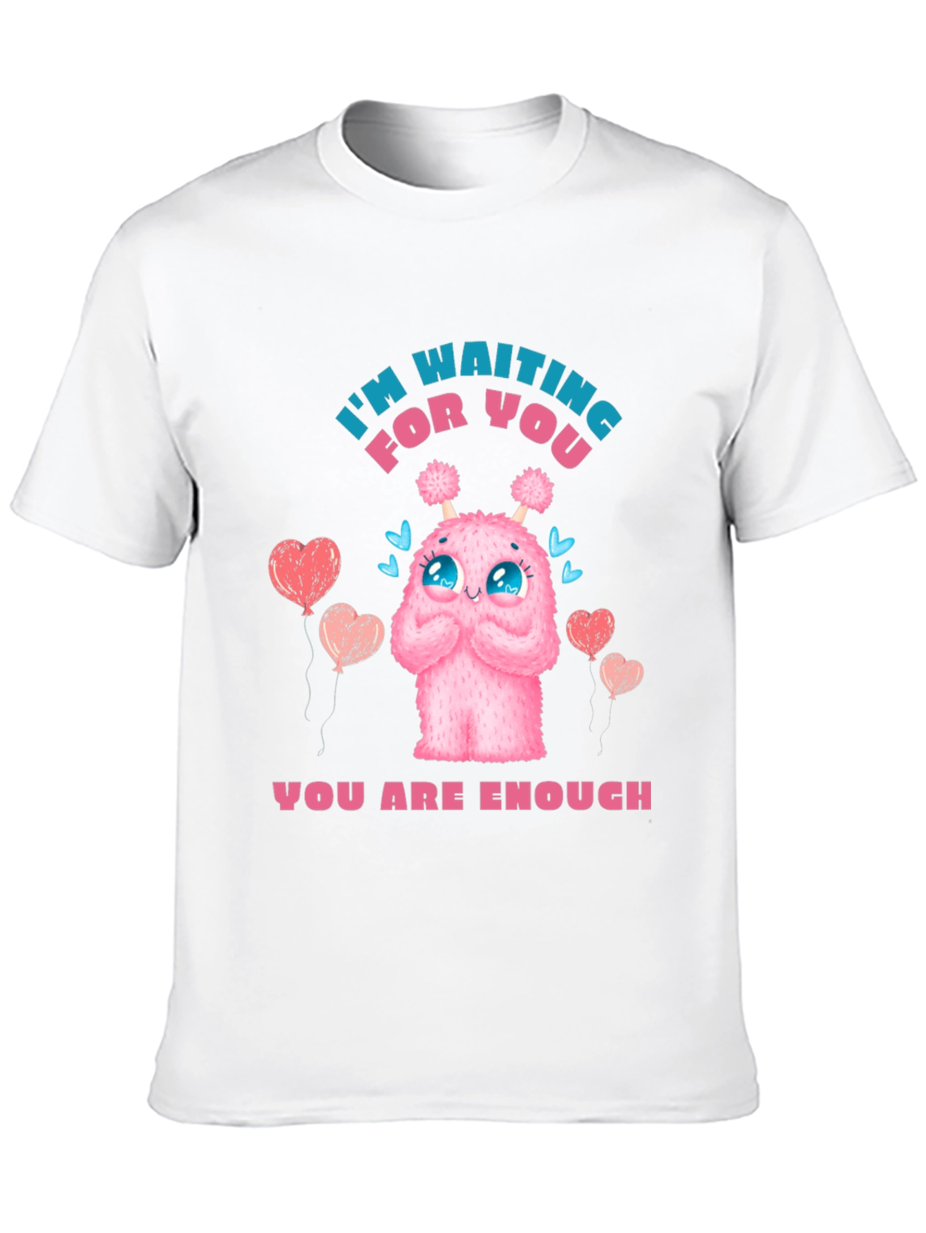 Im Waiting For You Cute Monster T-Shirt