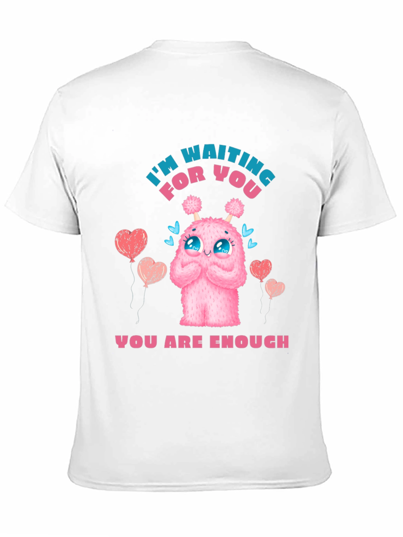 Im Waiting For You Cute Monster T-Shirt