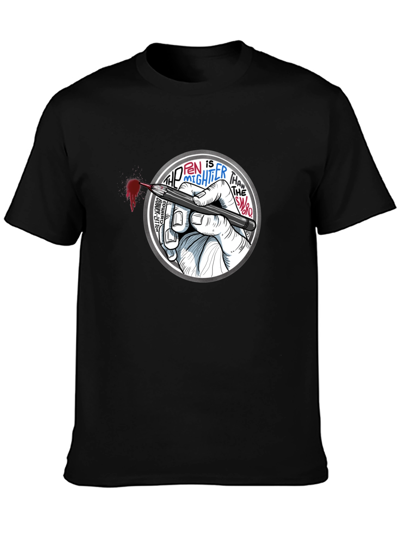 The Pen Is Mightier Than The Sword T-Shirt